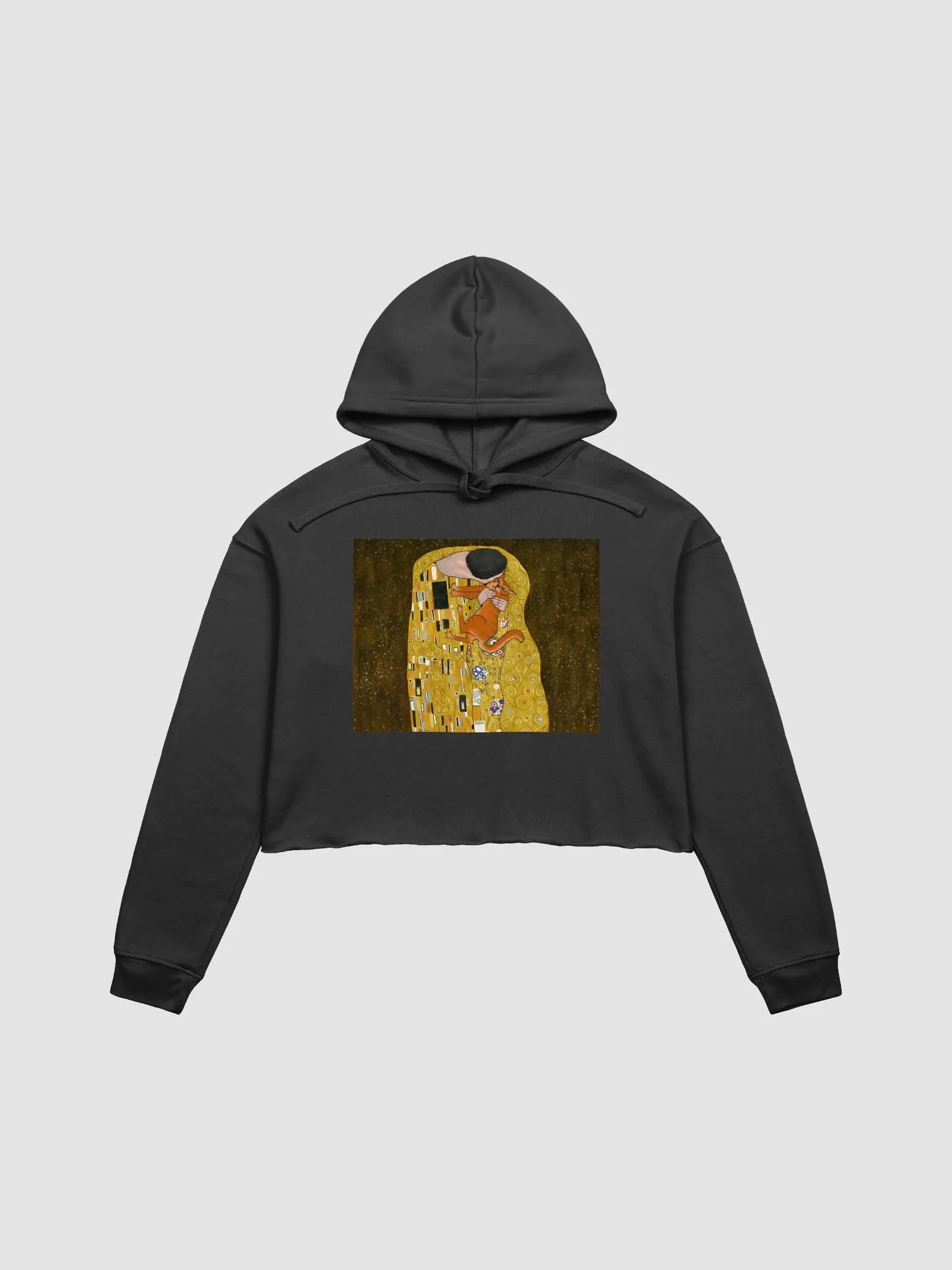 The Reluctant Kiss Crop Hoodie product image (5)