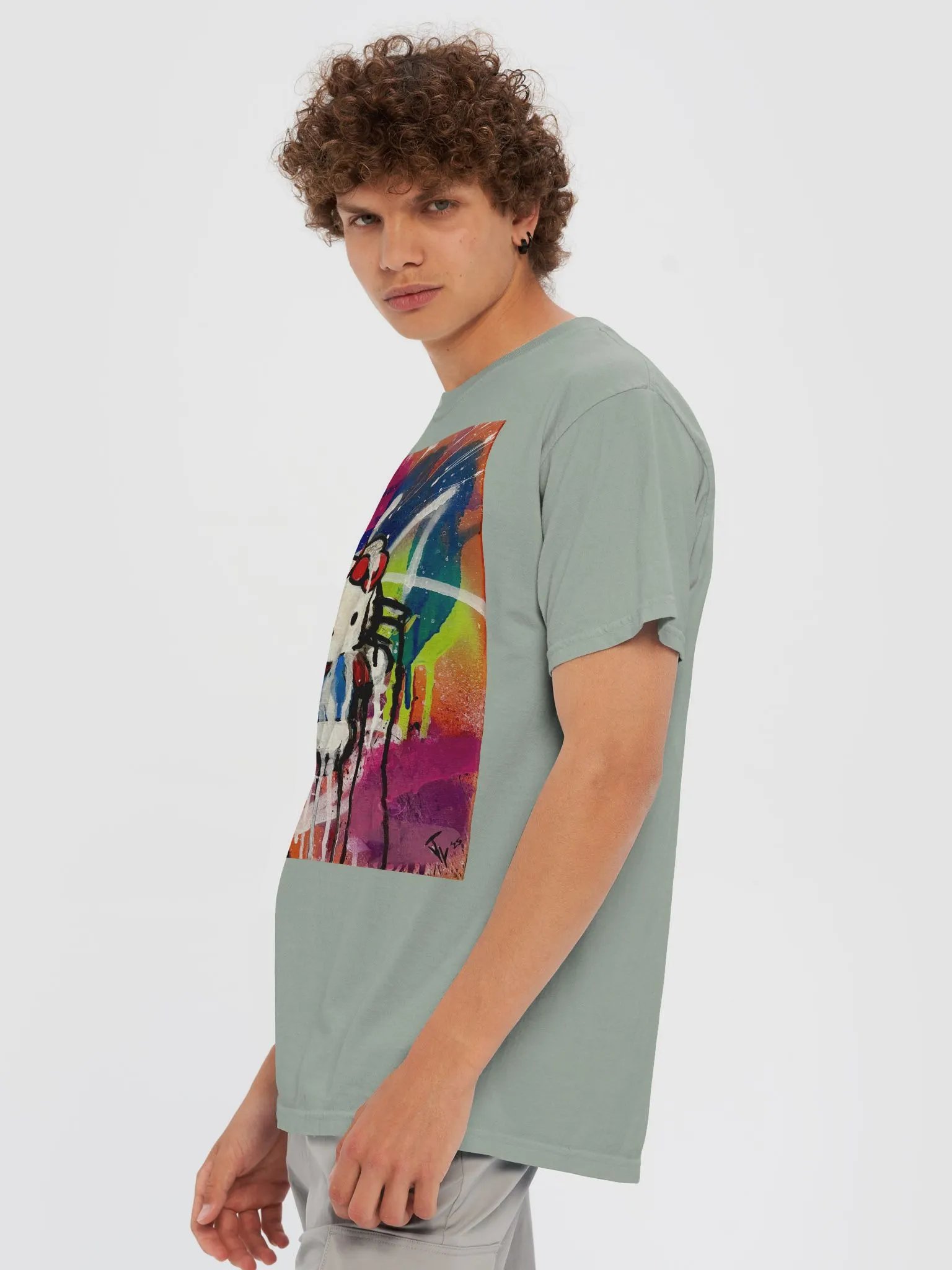 Goodbye Kitten Heavyweight Cotton T-Shirt product image (6)