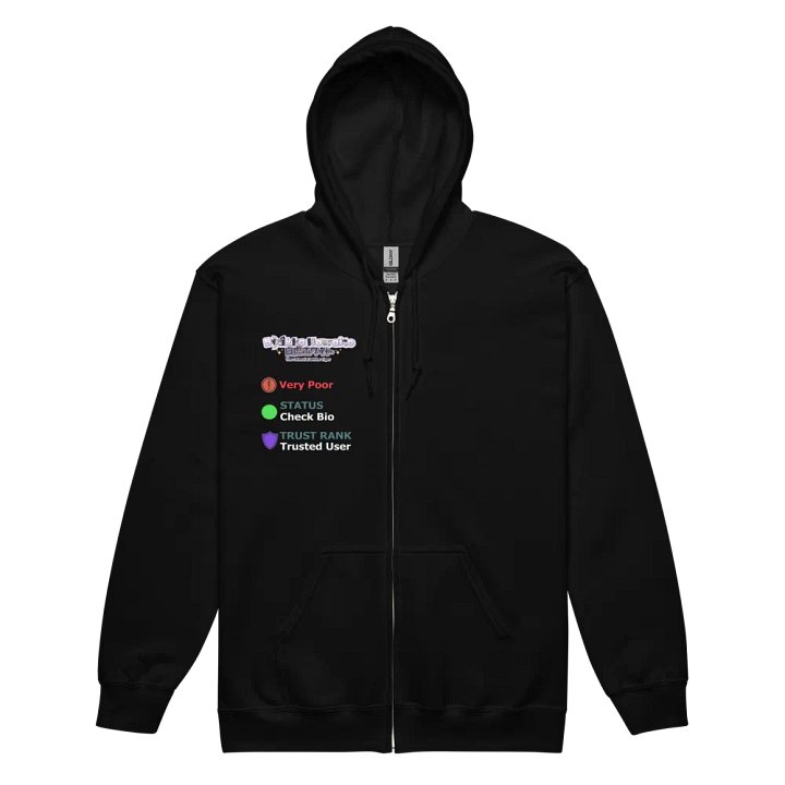 Heavy Blend Zip Hoodie (Unisex) - Byakko VR Stats Edition product image (8)