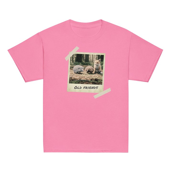 Old Friends - Hedgehog, Echidna and Fox, Polaroid Photo Shirt product image (23)