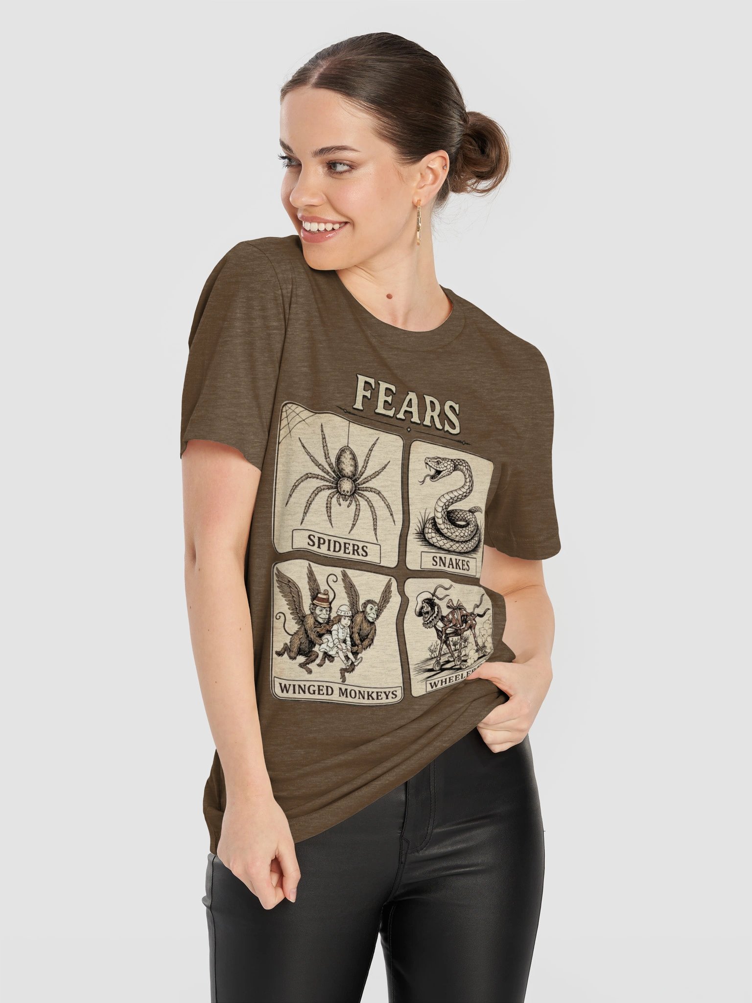 Winged Monkeys & Wheelers from Oz Tee, Funny Nostalgic "Fears" Shirt for Classic Oz Lovers product image (12)