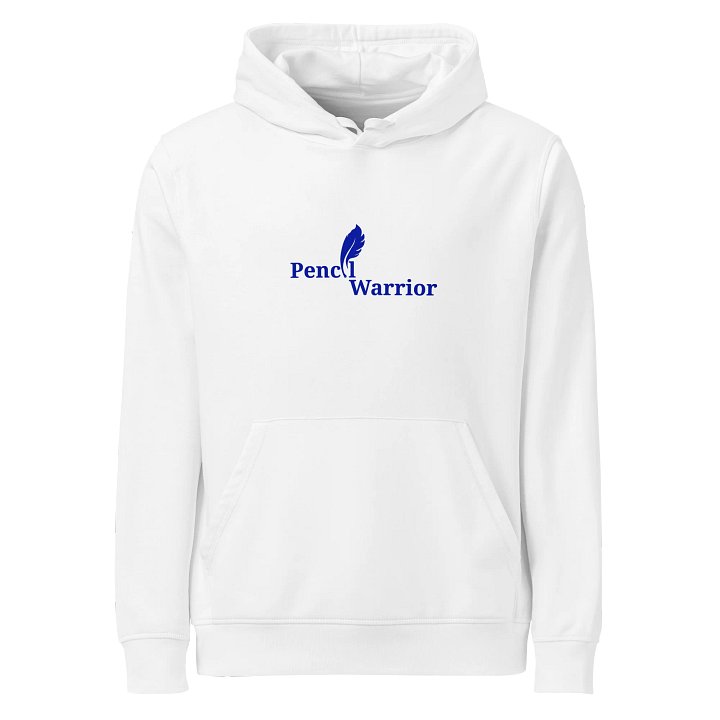 Feathered Pencil Warrior Organic Hoodie product image (1)