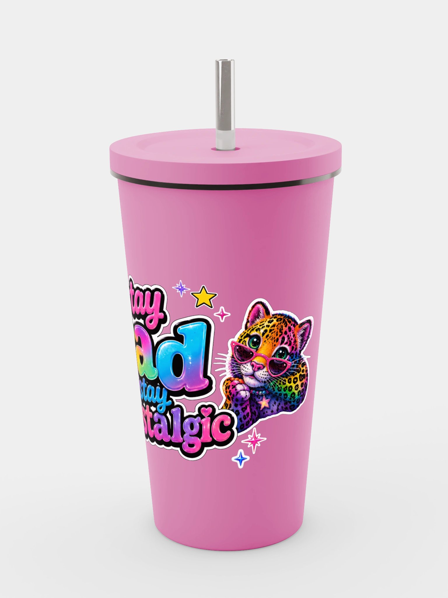 STAY RAD RAINBOW TUMBLER product image (4)