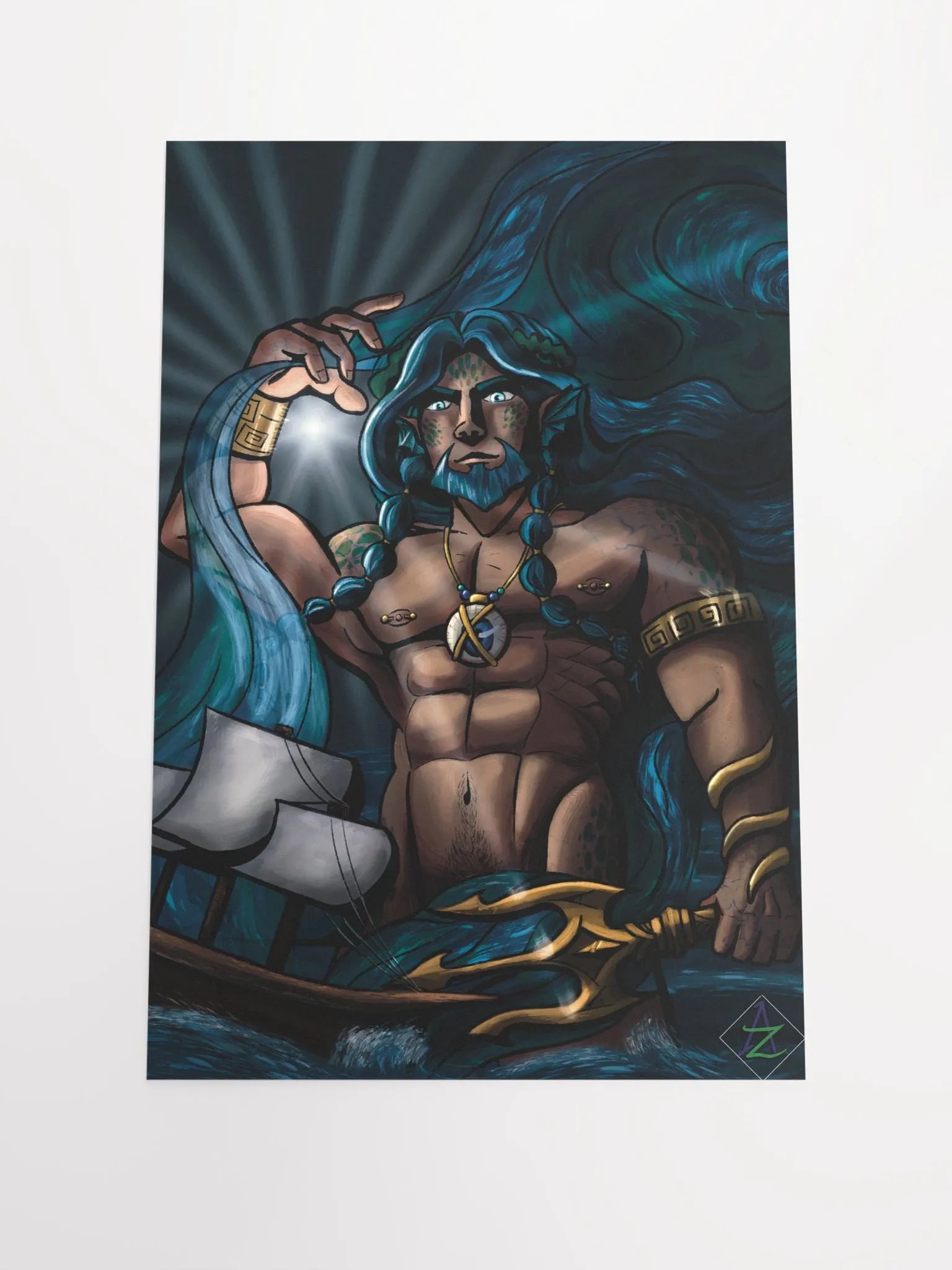 Poseidon's Rage Poster product image (1)