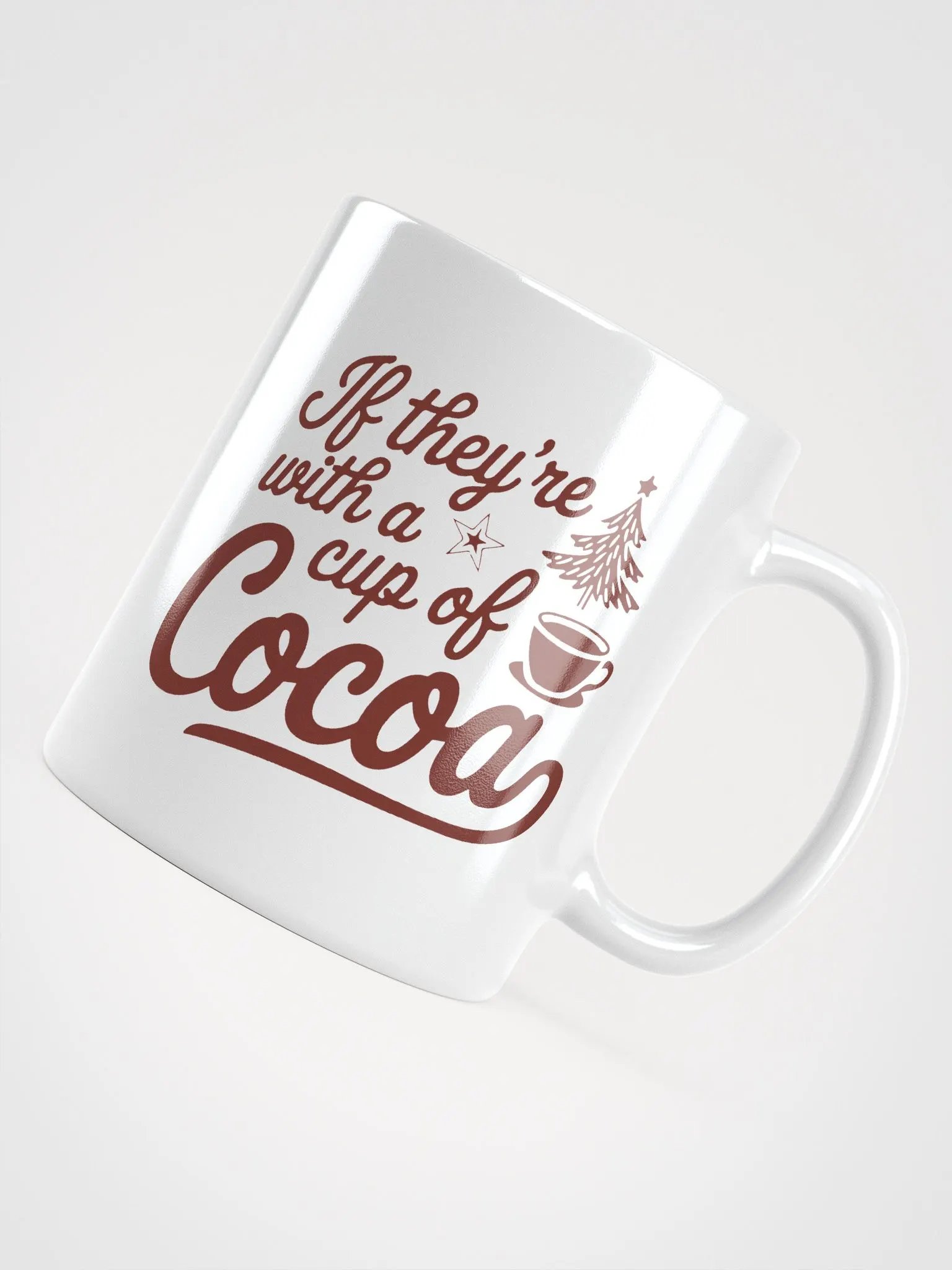 Cocoa Cup White Glossy Mug product image (4)