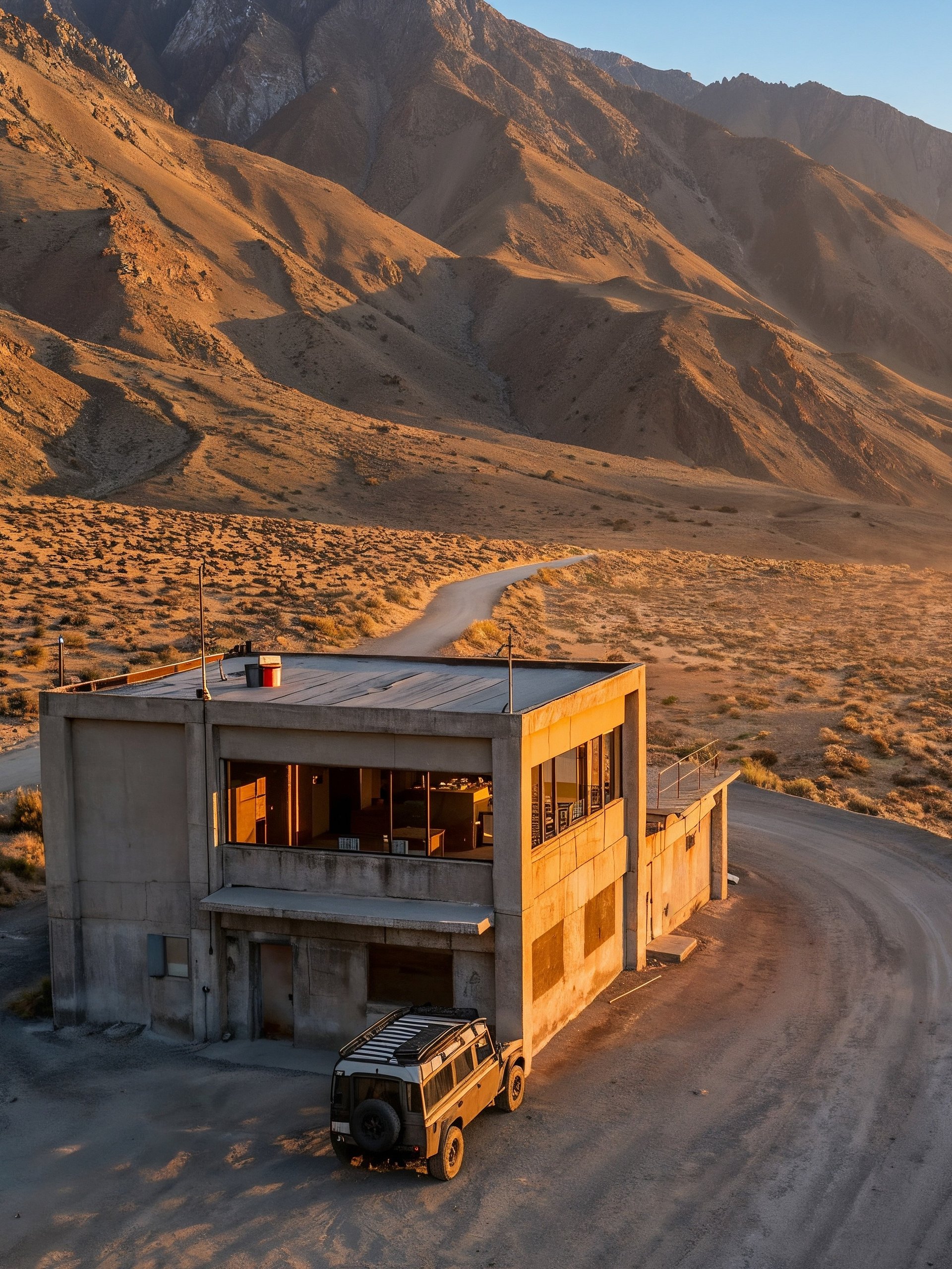 High Desert Outpost - Cinematic Print product image (1)