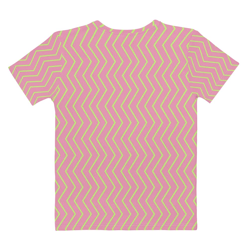 Zigzag Zest Women's Crew Neck T-Shirt product image (8)