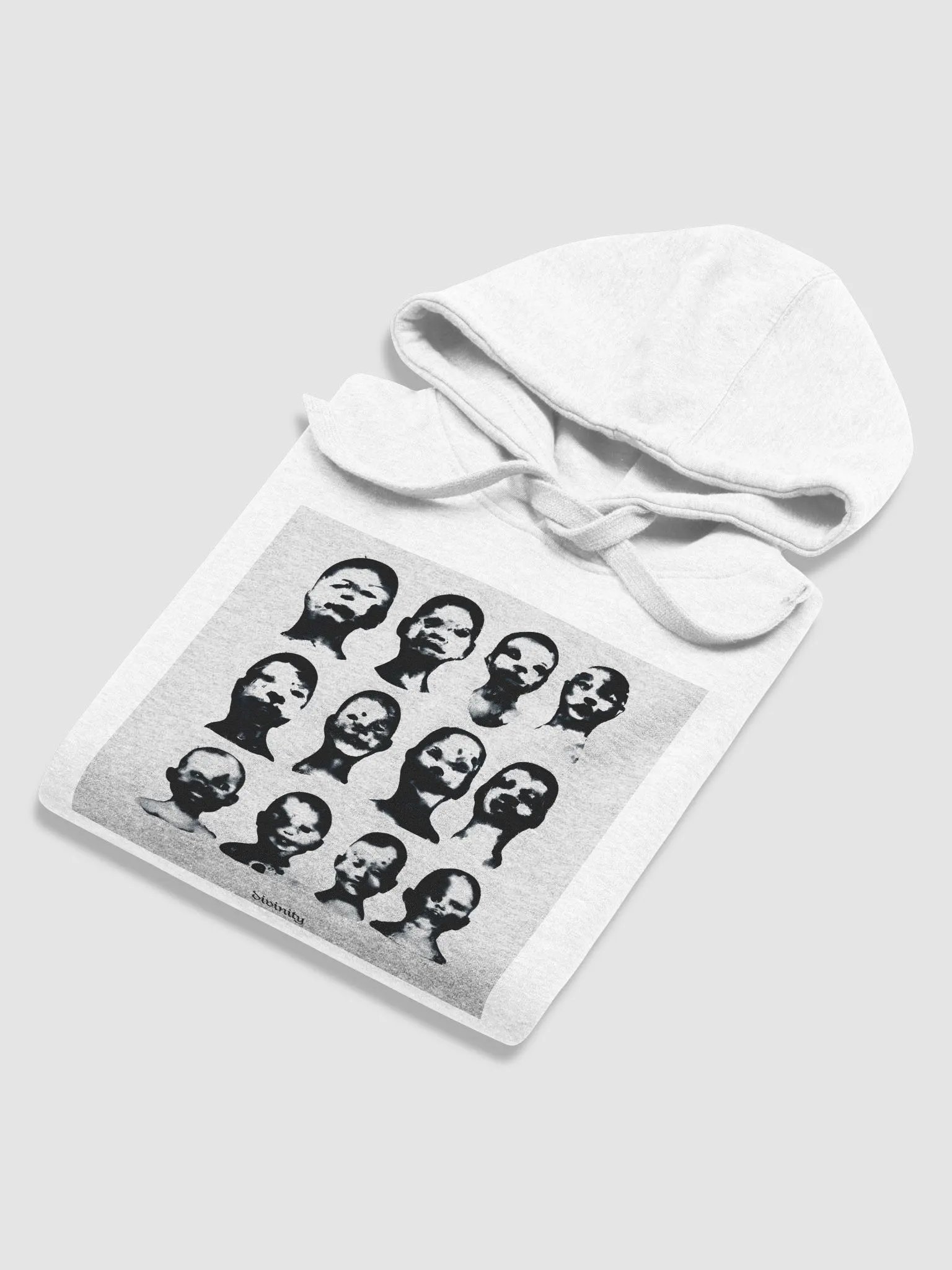 divinity white cover hoodie product image (5)