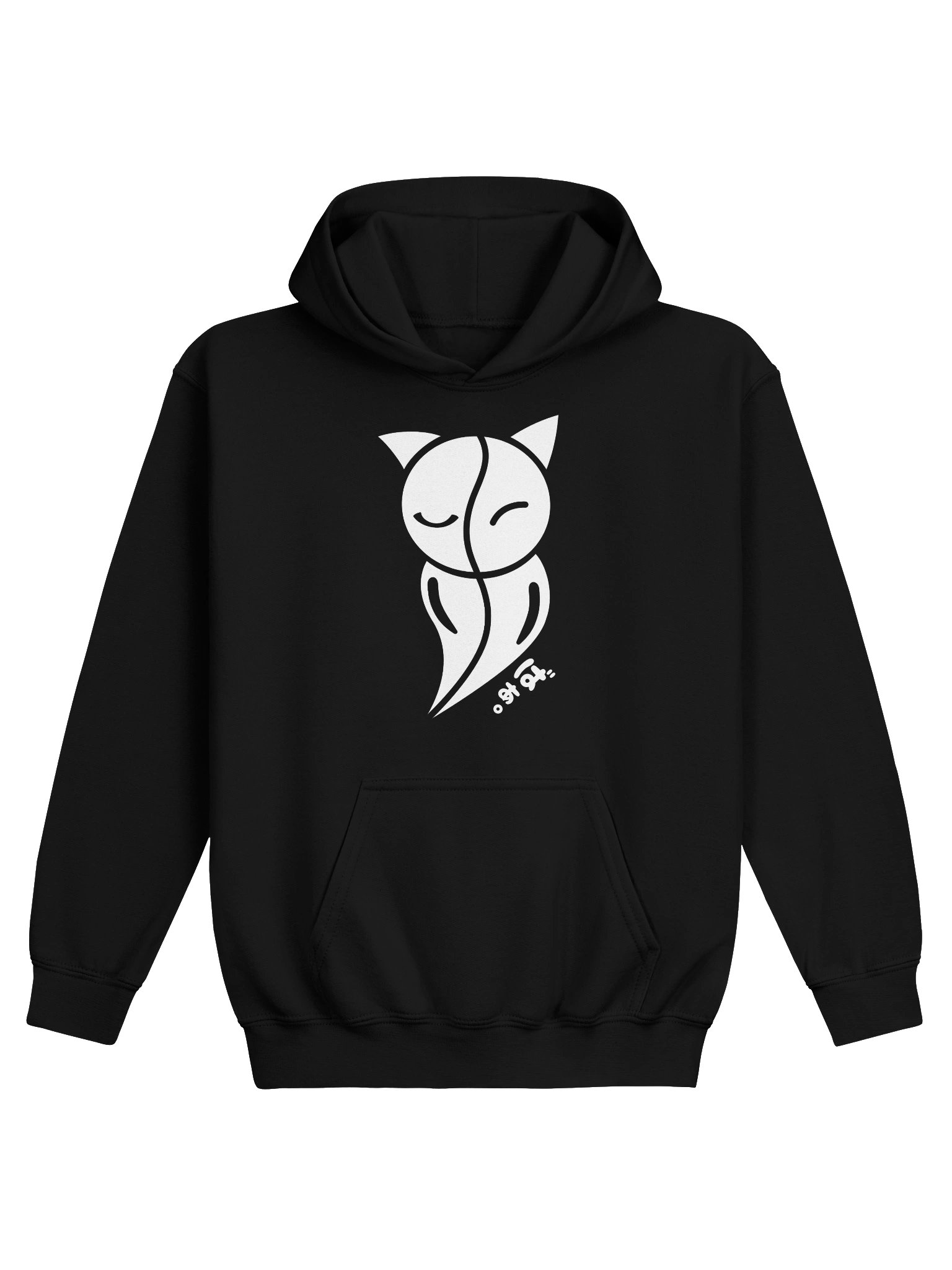 Post-modern Cat Ghost 3 - Unisex Youth Hoodie product image (1)