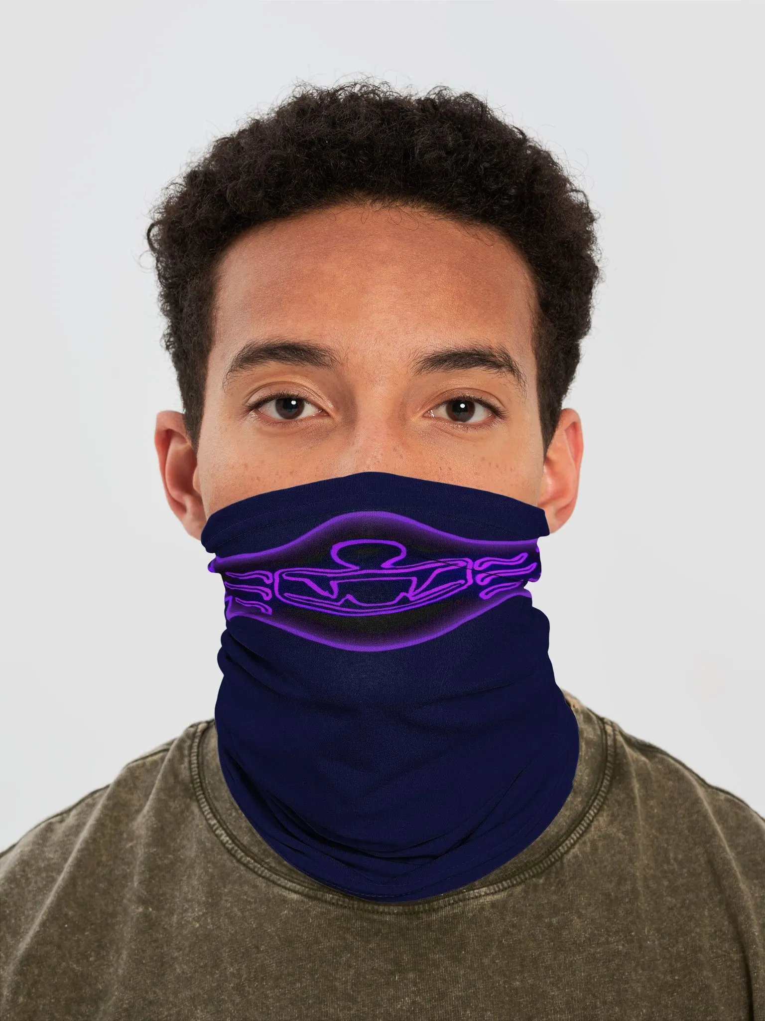 Full Moon Pruplewolf Mask product image (1)