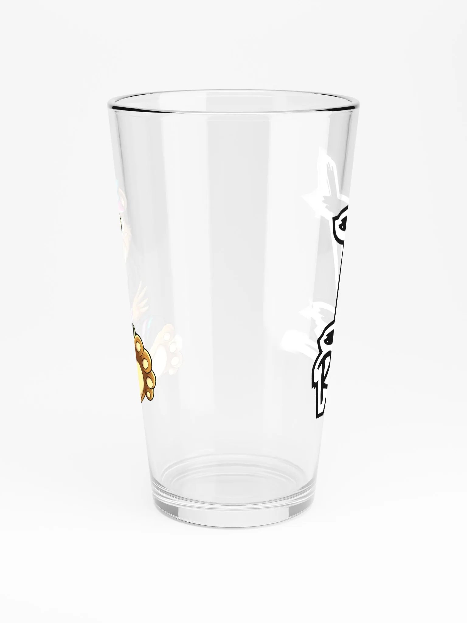 Sitting Girl Bear Pint Glass product image (4)