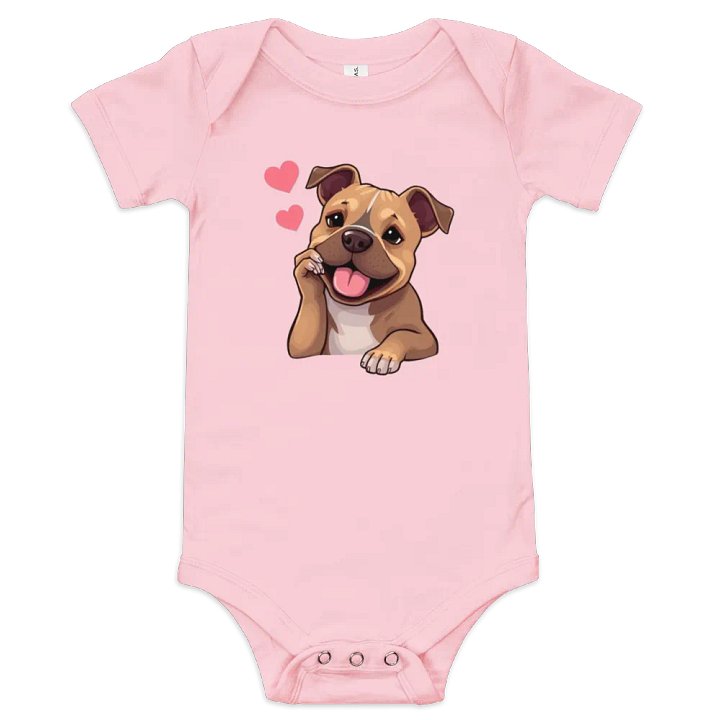 Adorable Dog Love Onesie product image (1)