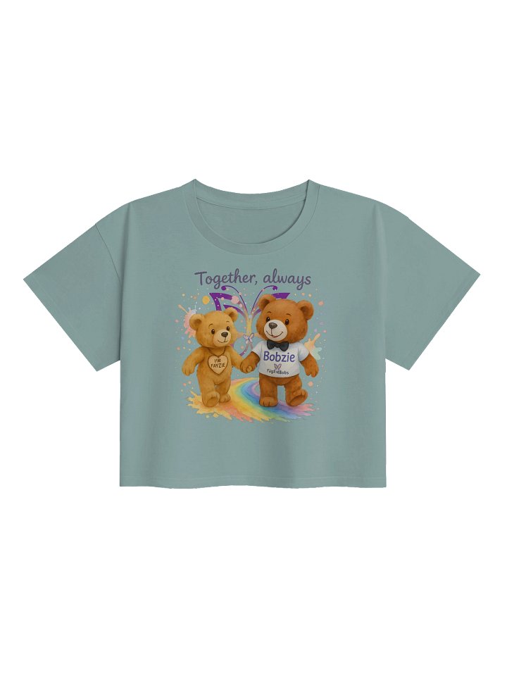 FayzieBobs™ Always Together - Fayzie & Bobzie For All Ages Crop t-Shirt product image (1)