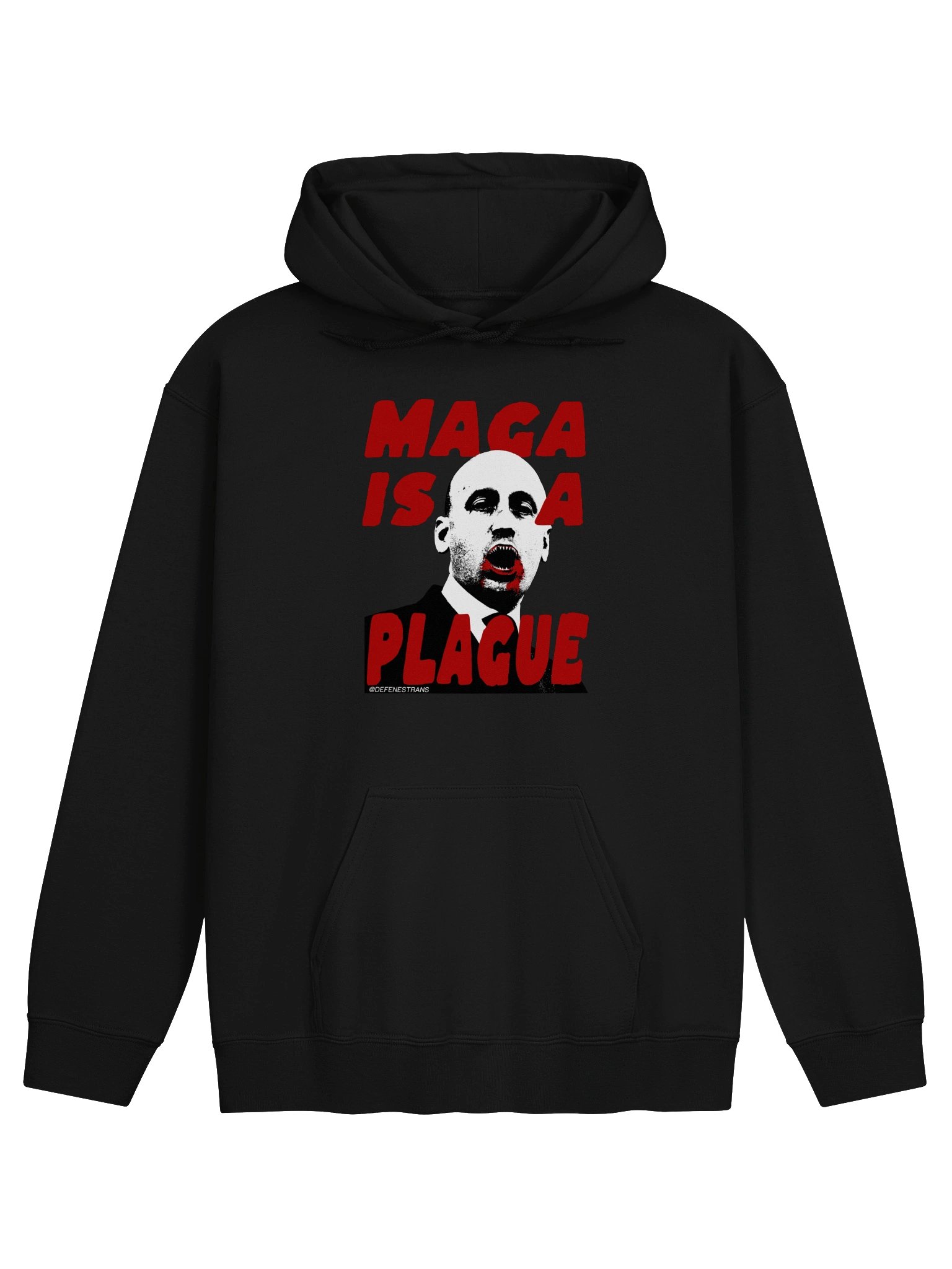 MAGA Is a Plague Hoodie product image (3)