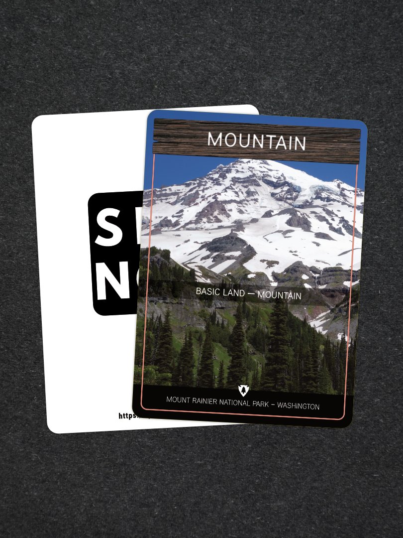 National Park & Forest Basic Land Proxies - Mountain (5 Pack) product image (1)