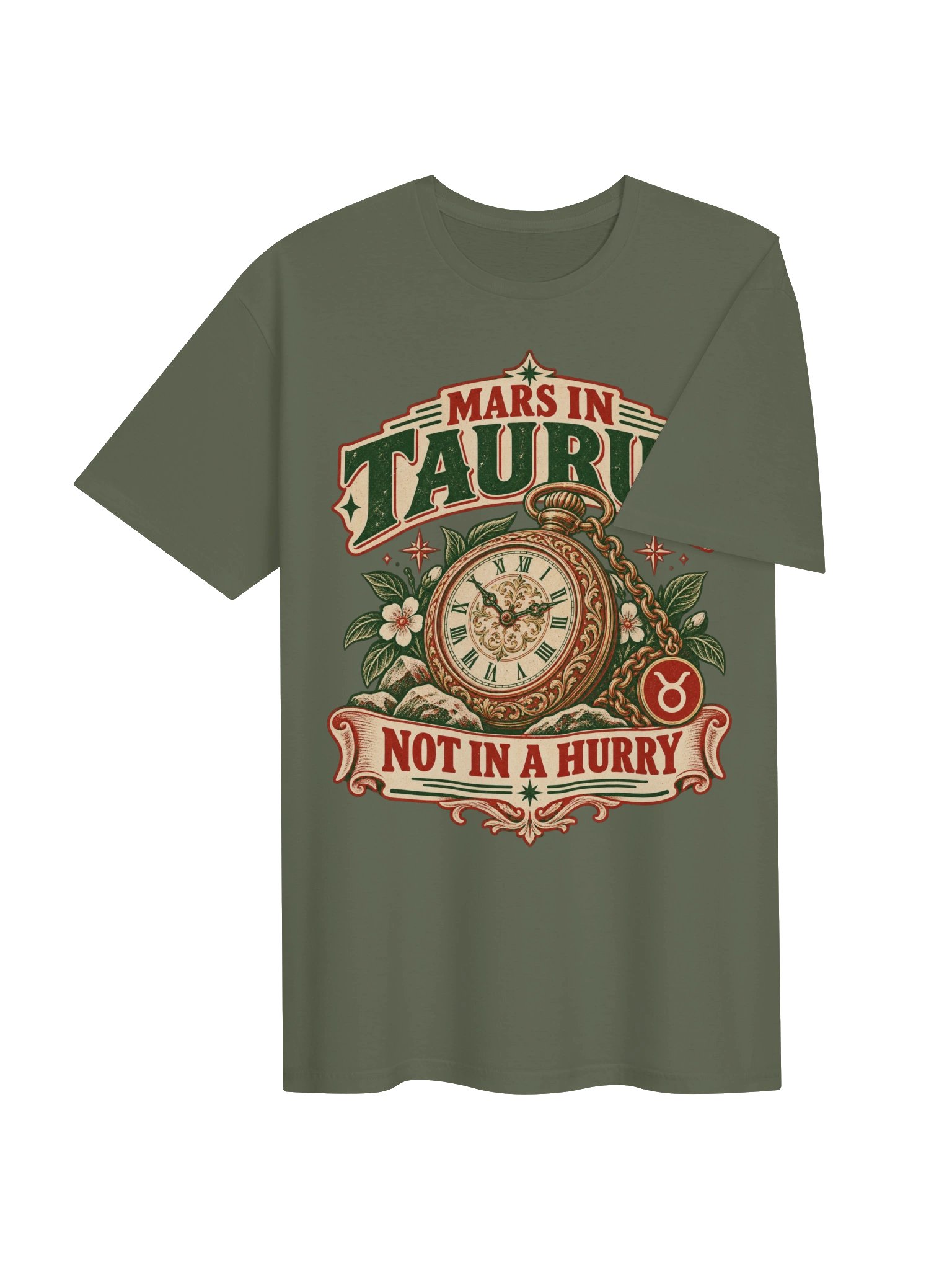 Mars in Taurus Not in a Hurry Tee product image (14)