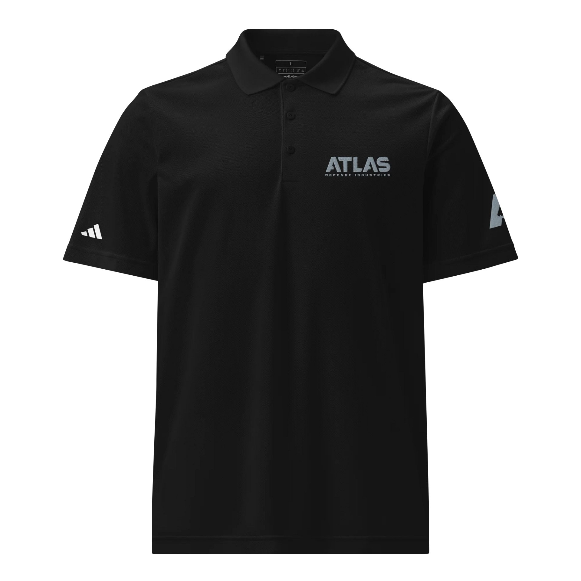 ATLAS Premium Black Polo product image (1)