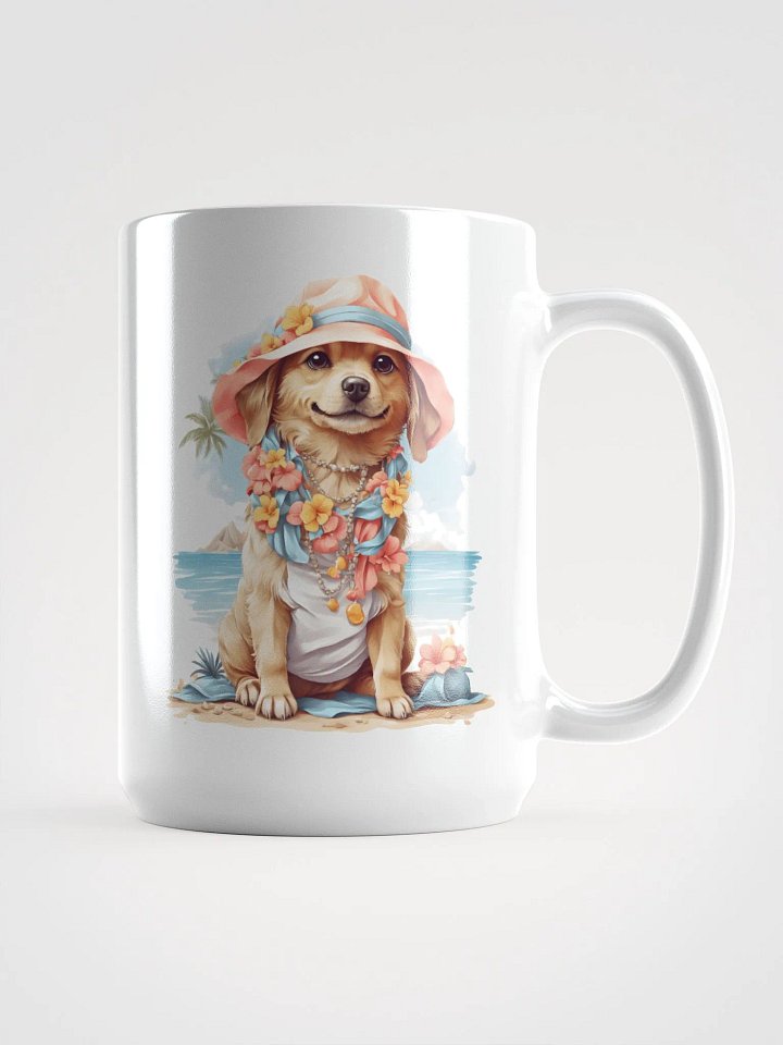 Tropical Puppy Paradise Mug product image (1)