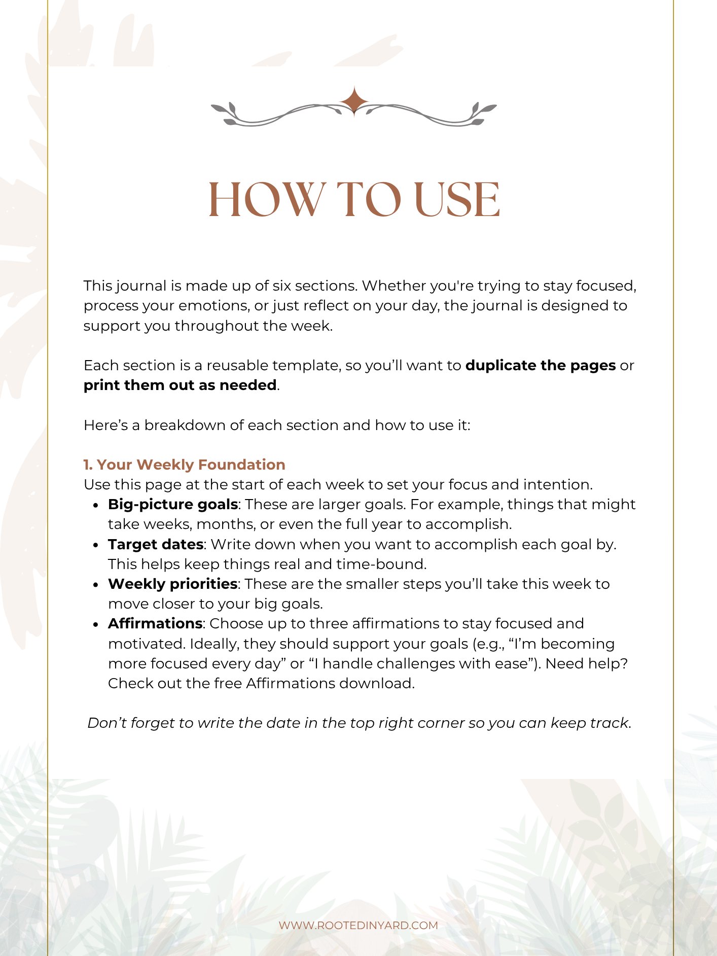 Grounded & Growing Journal product image (4)