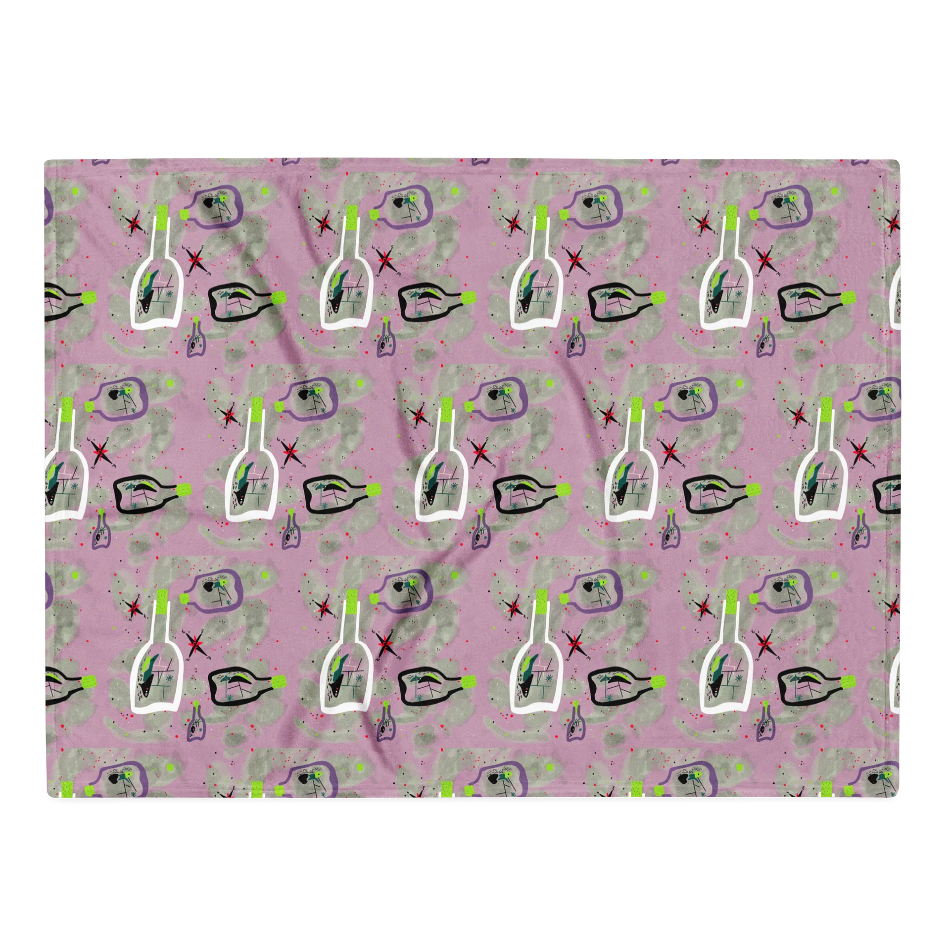Mad science Pattern Throw Blanket product image (2)