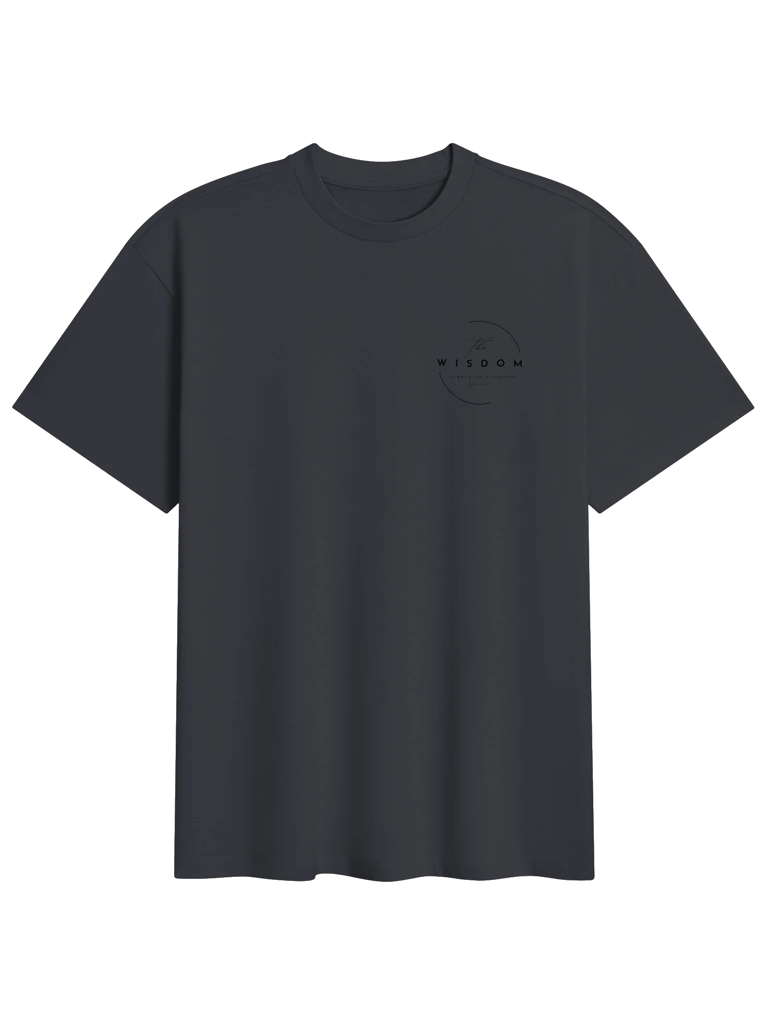 Undecided collection - Wisdom - Minimal Black Box Tee product image (1)