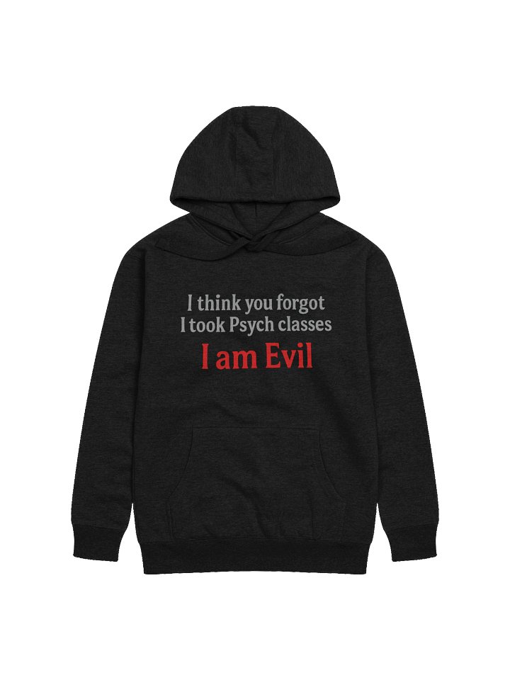 Psych Student Hoodie ( Text Front ) product image (1)