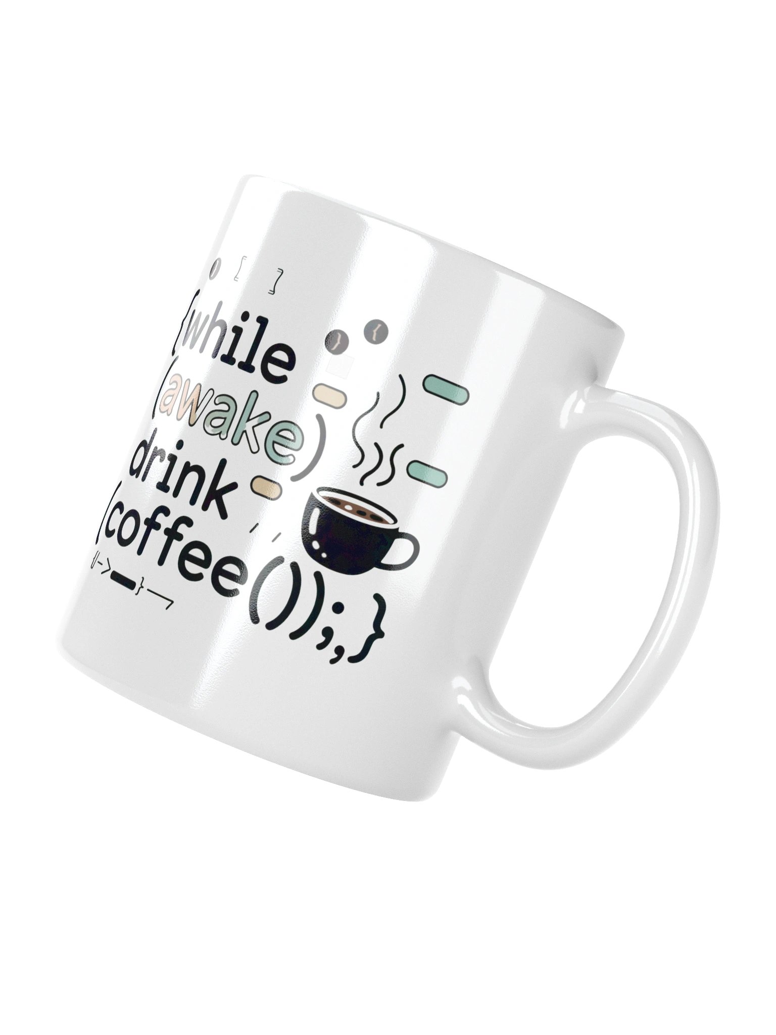 While Awake Drink Coffee Mug – Perfect Gift for Developers product image (10)