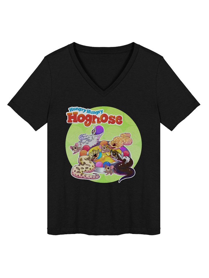 Hungry Hungry Hognose V-Neck T-Shirt product image (1)