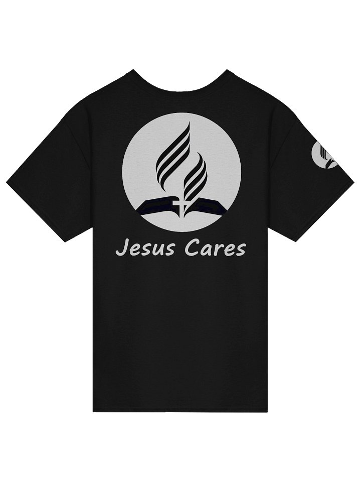 Jesus Cares SDA T-Shirt product image (10)