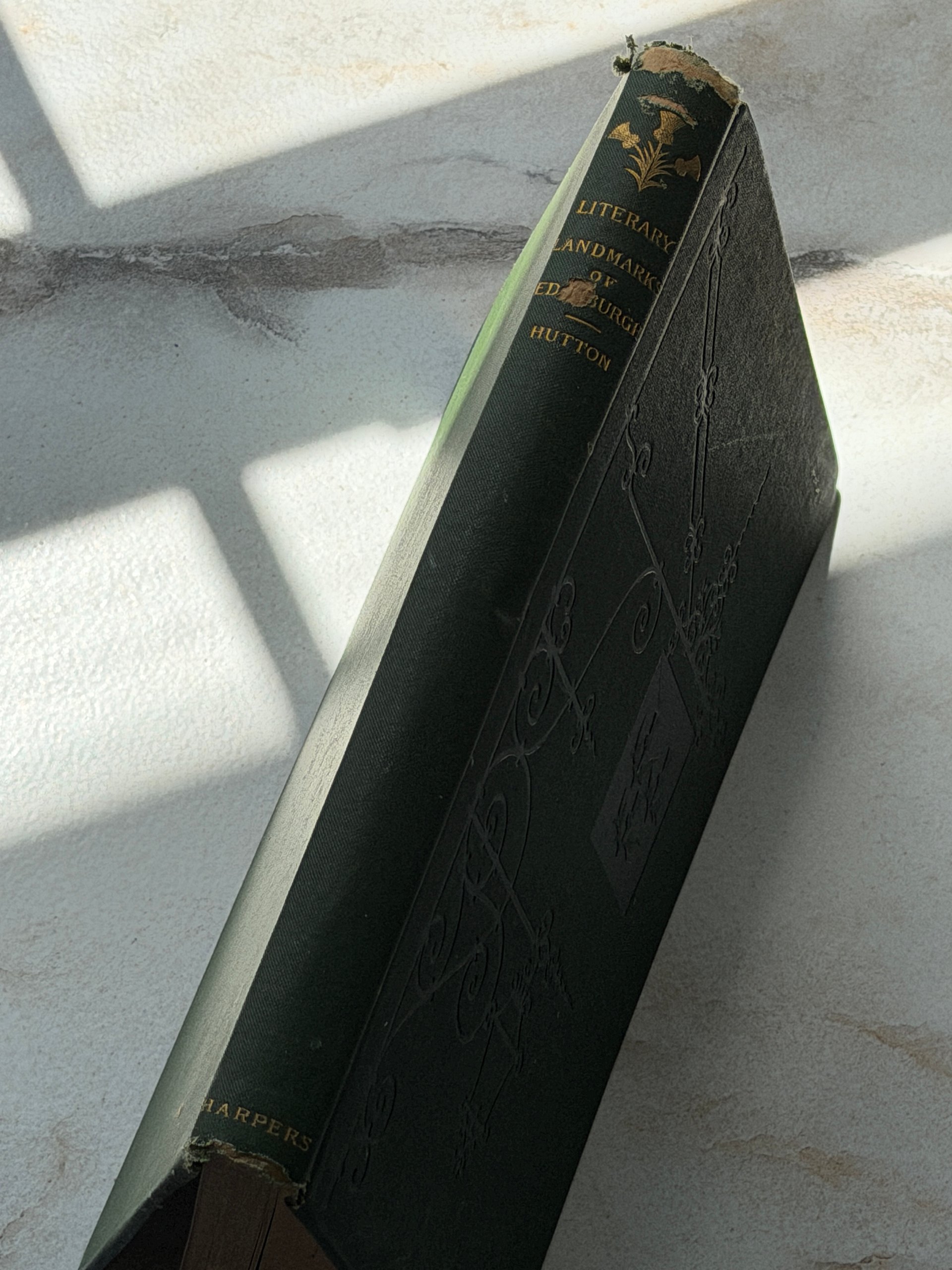 1891 | Literary Landmarks of Edinburgh by Laurence Hutton | Illustrated Antique Hardcover product image (3)