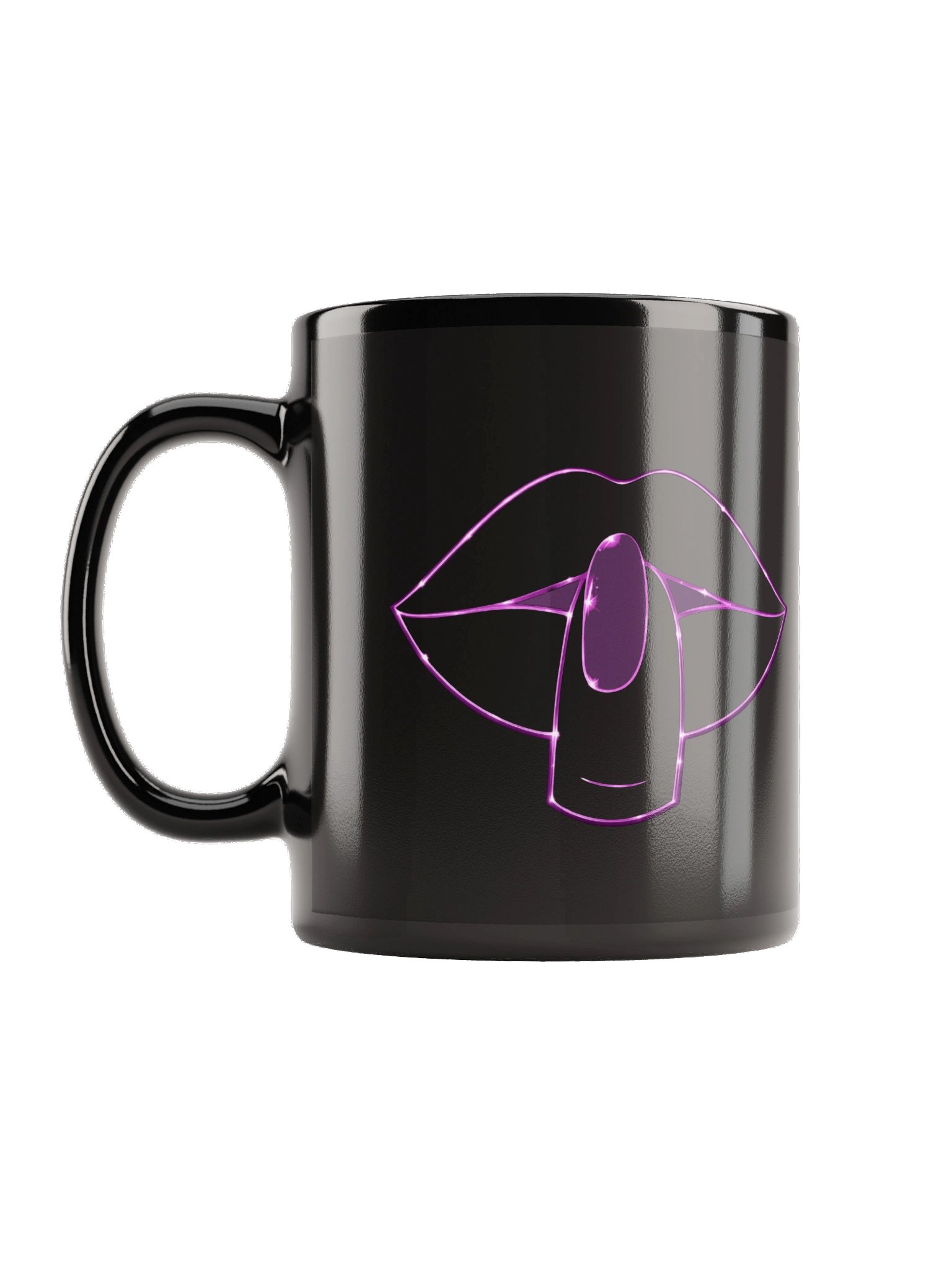 Black Glossy Mug product image (1)