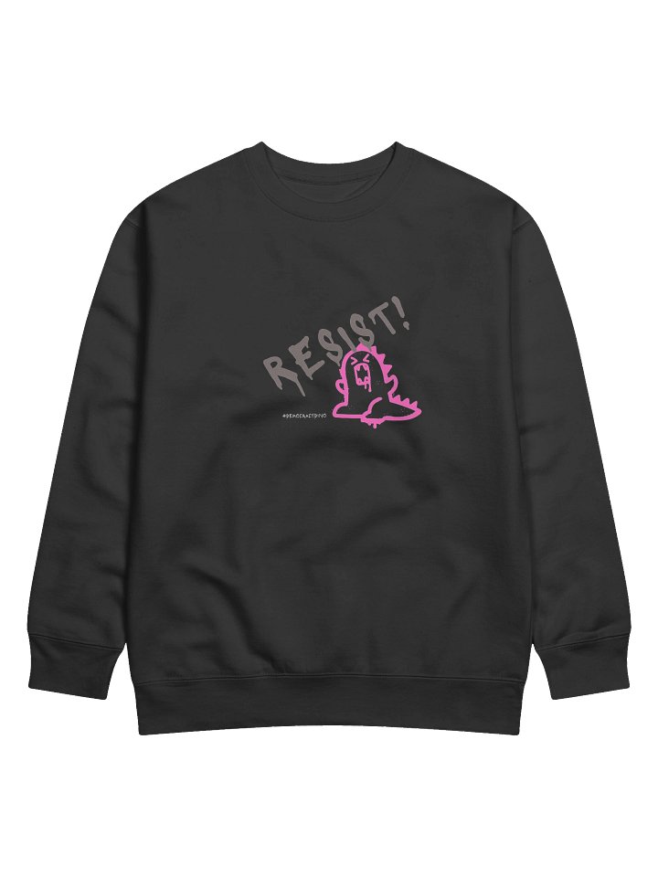 #DemocracyDino RESIST Sweatshirt product image (1)