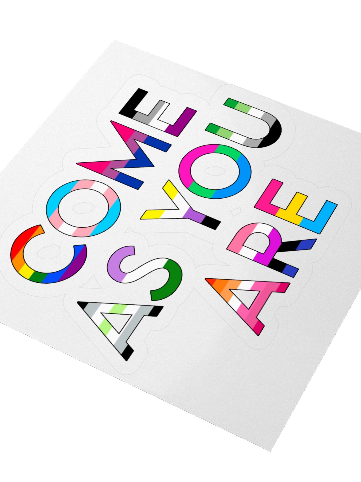 Come As You Are sticker product image (7)