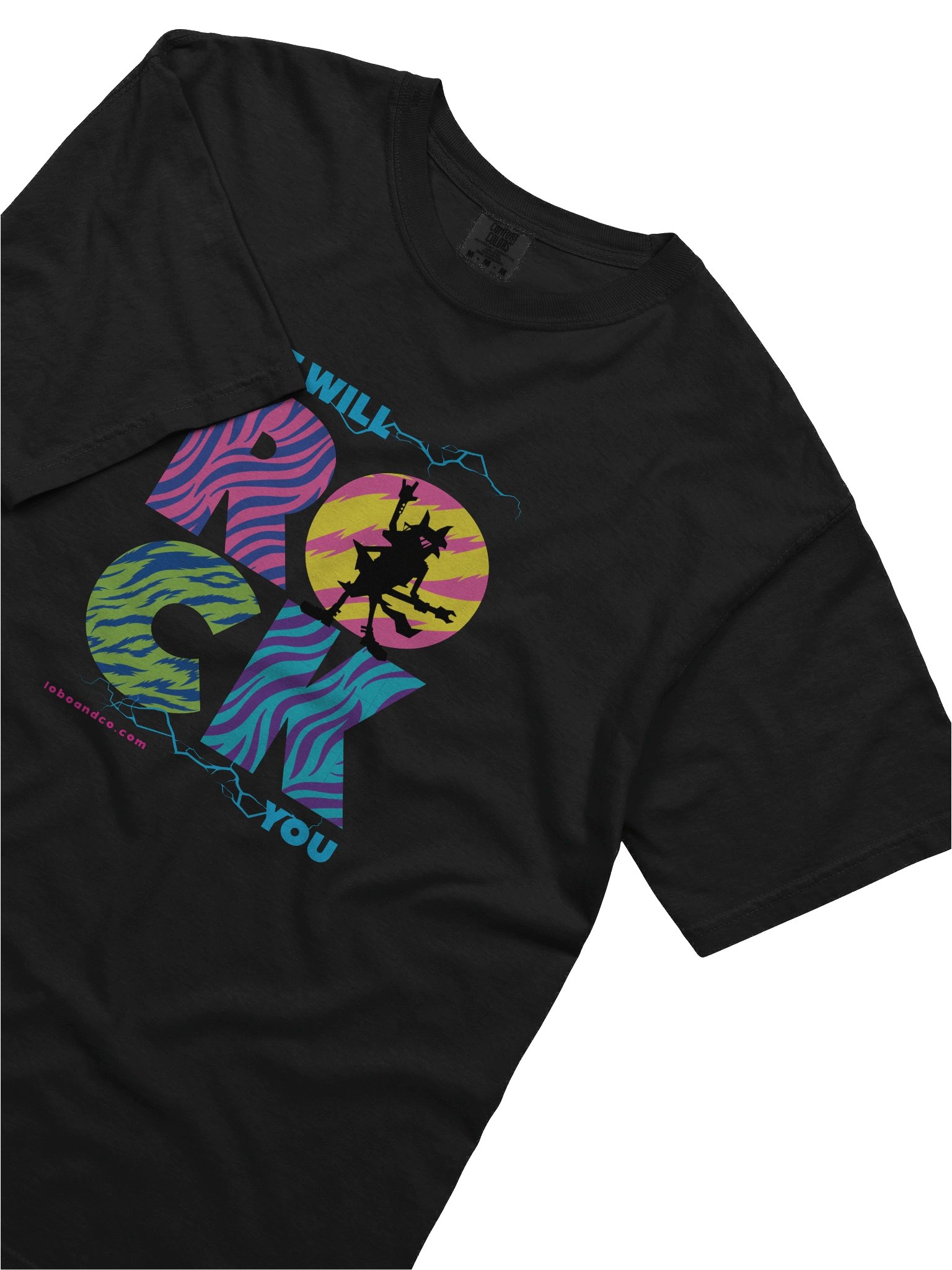 Rockin' Zebra Graphic Tee product image (5)