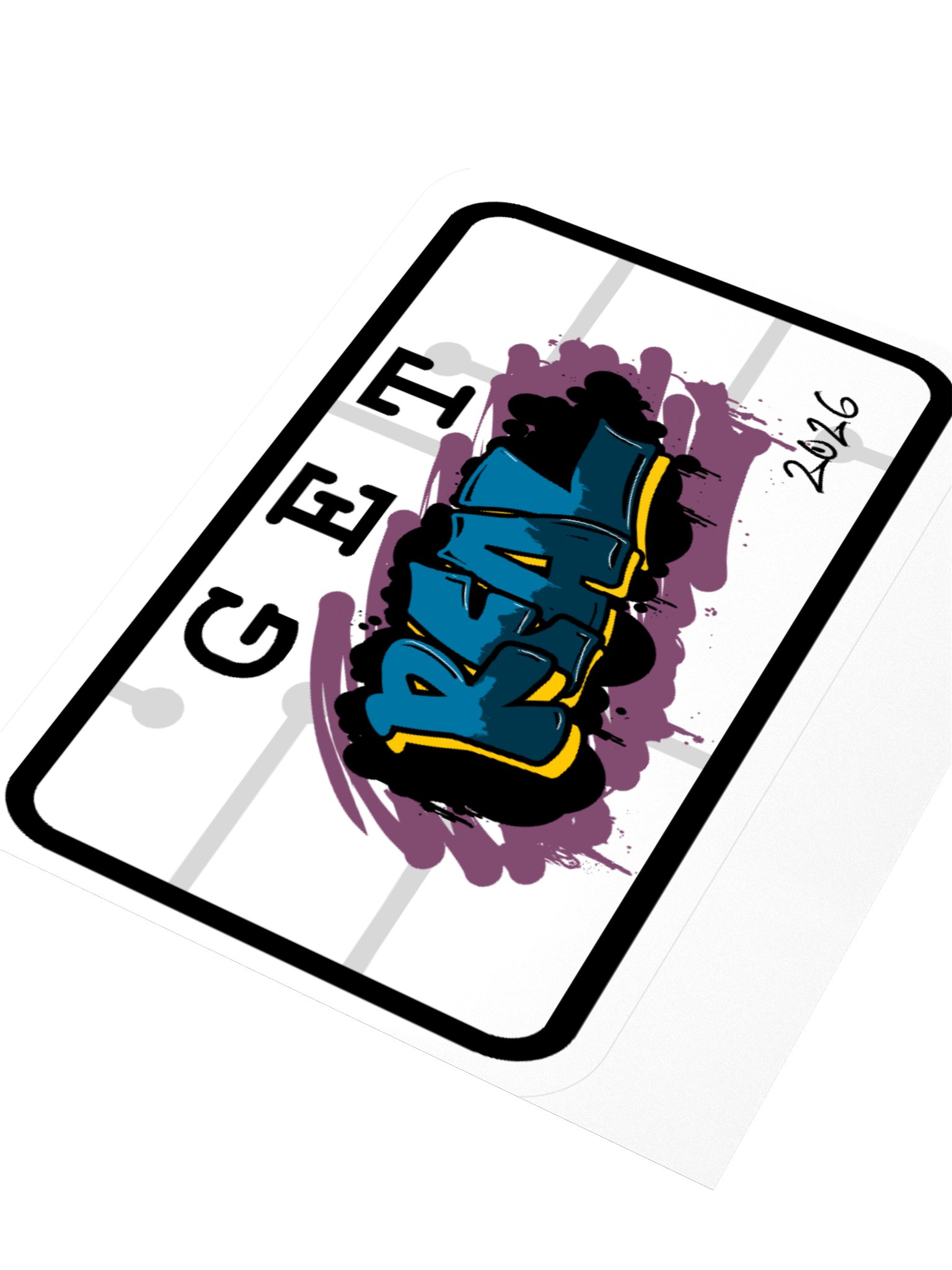 Get Real Sticker product image (3)