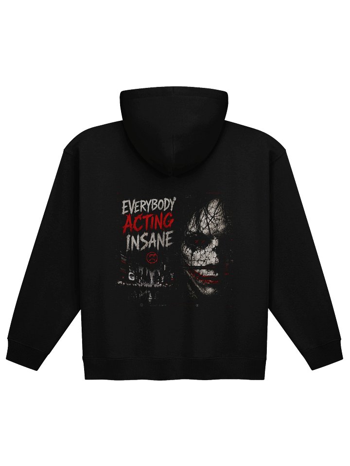 Everybody Acting Insane Mask Hoodie product image (2)