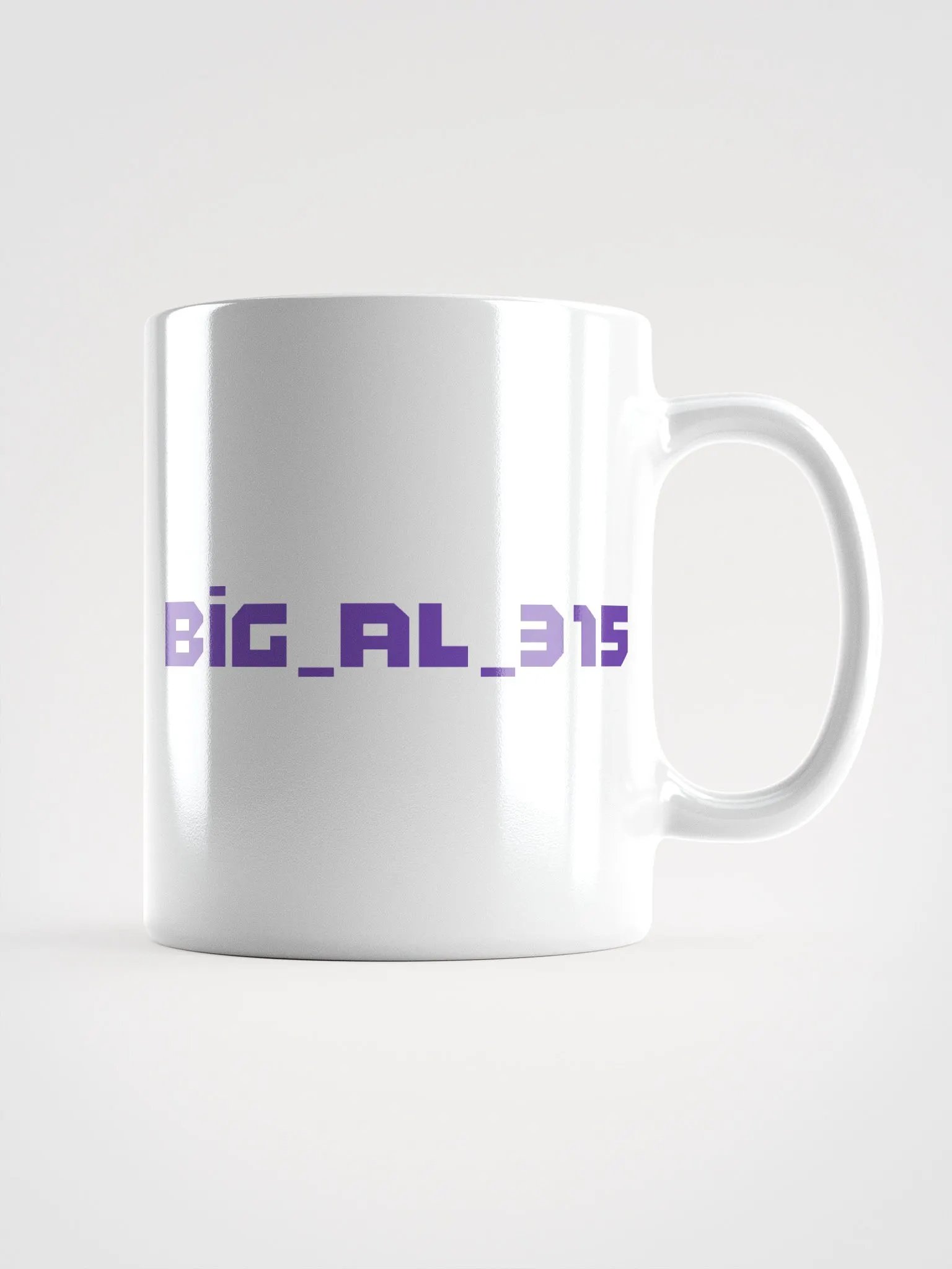 BIG_AL_315 White Glossy Mug product image (1)