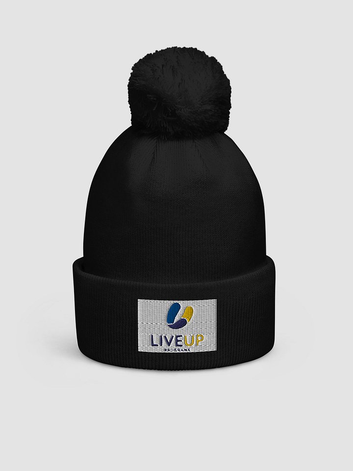 [LiveUp] Pom pom beanie product image (1)