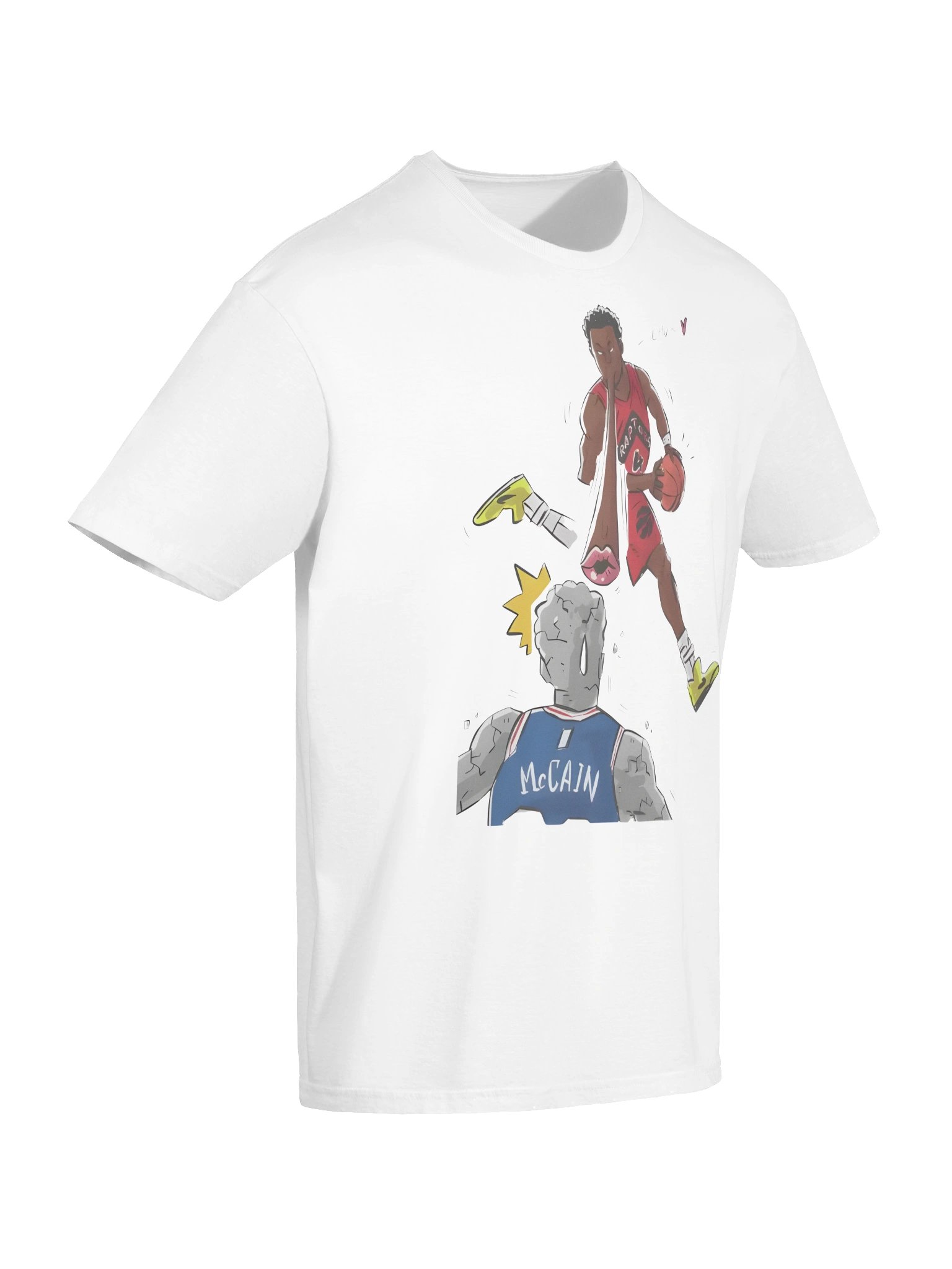 Scottie Barnes Blew A Kiss At Jared McCain T-Shirt product image (7)