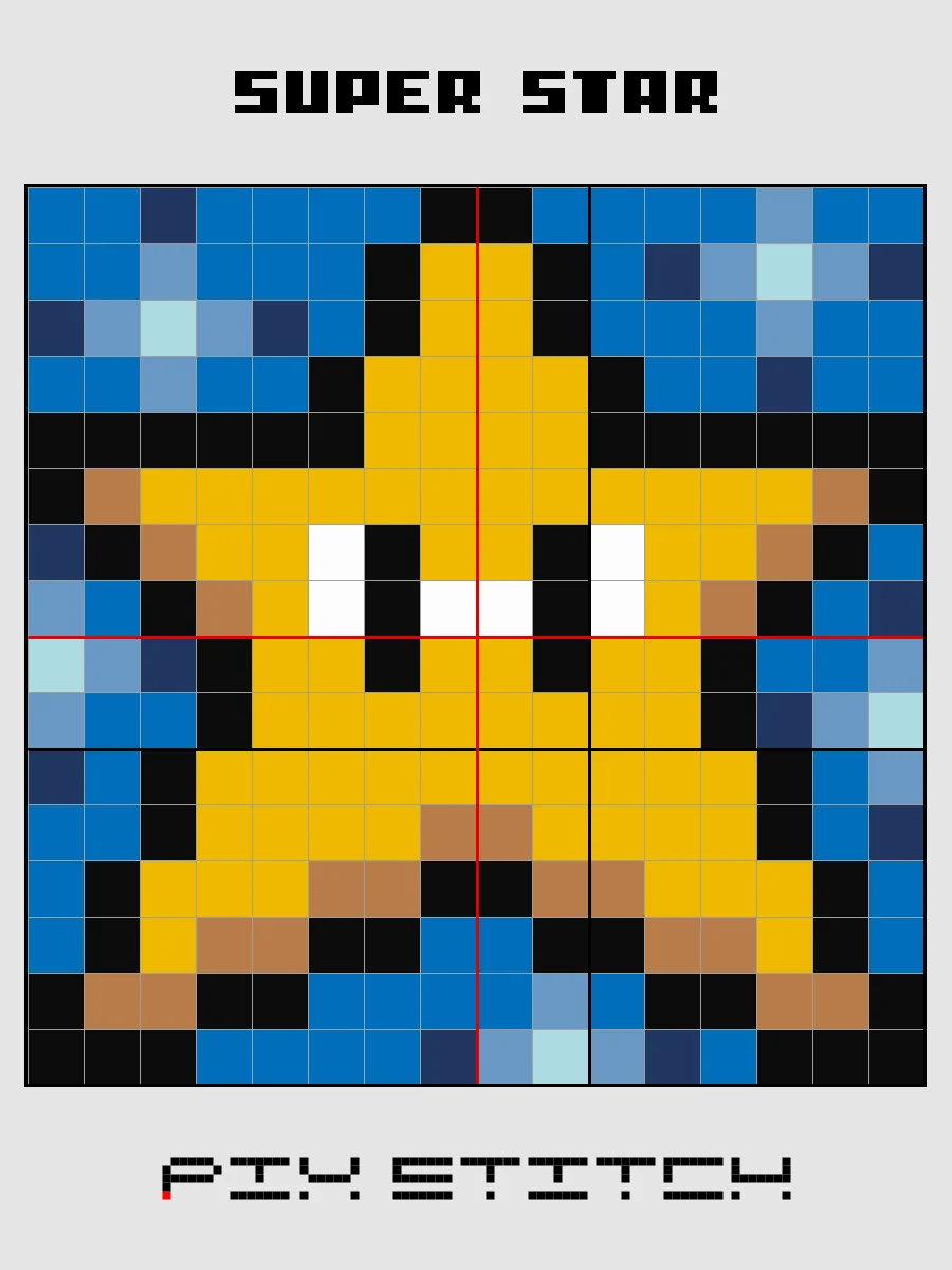Super Star Pixel Art product image (2)
