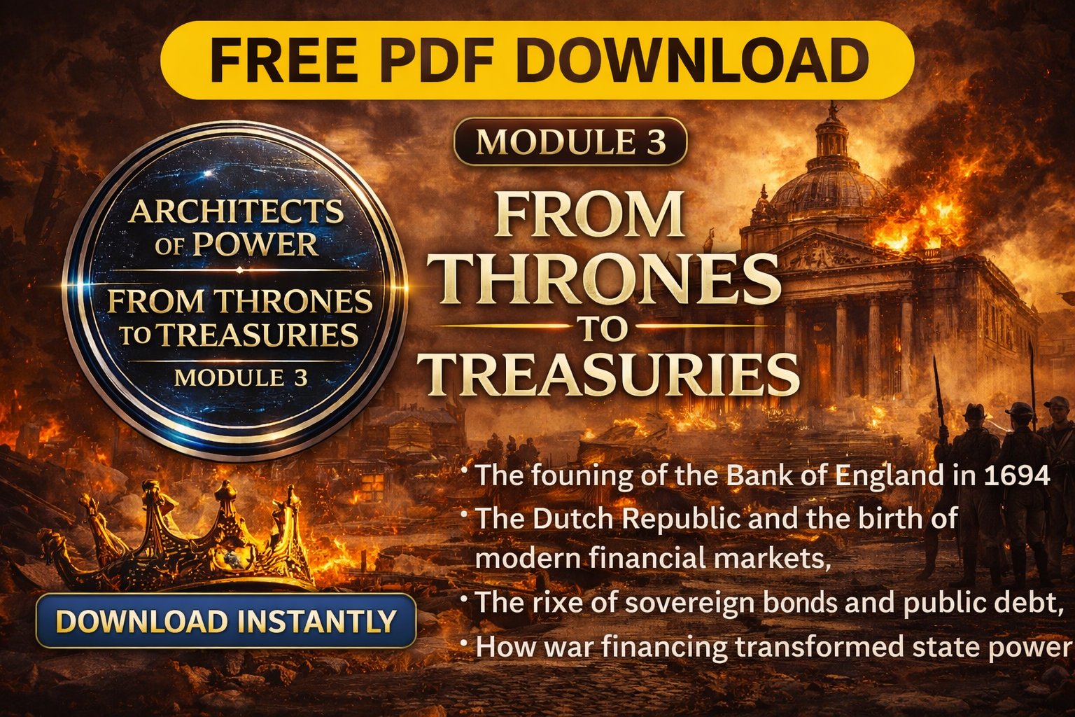 📘 FREE PDF DOWNLOAD Module 3 – From Thrones to Treasuries Architects of Power product image (1)