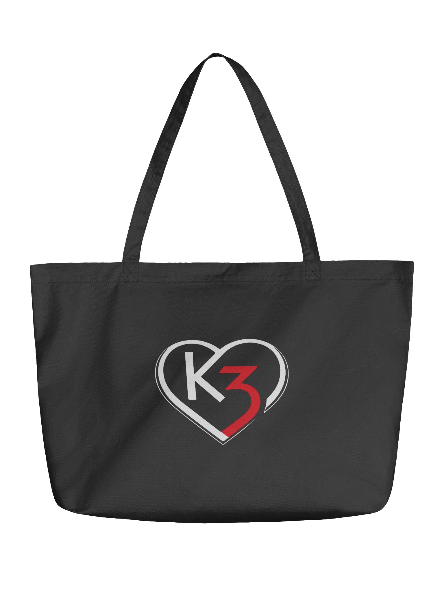 Carry the Feeling™ | Heartmark Tote Bag | Minimal Everyday Canvas Tote product image (1)