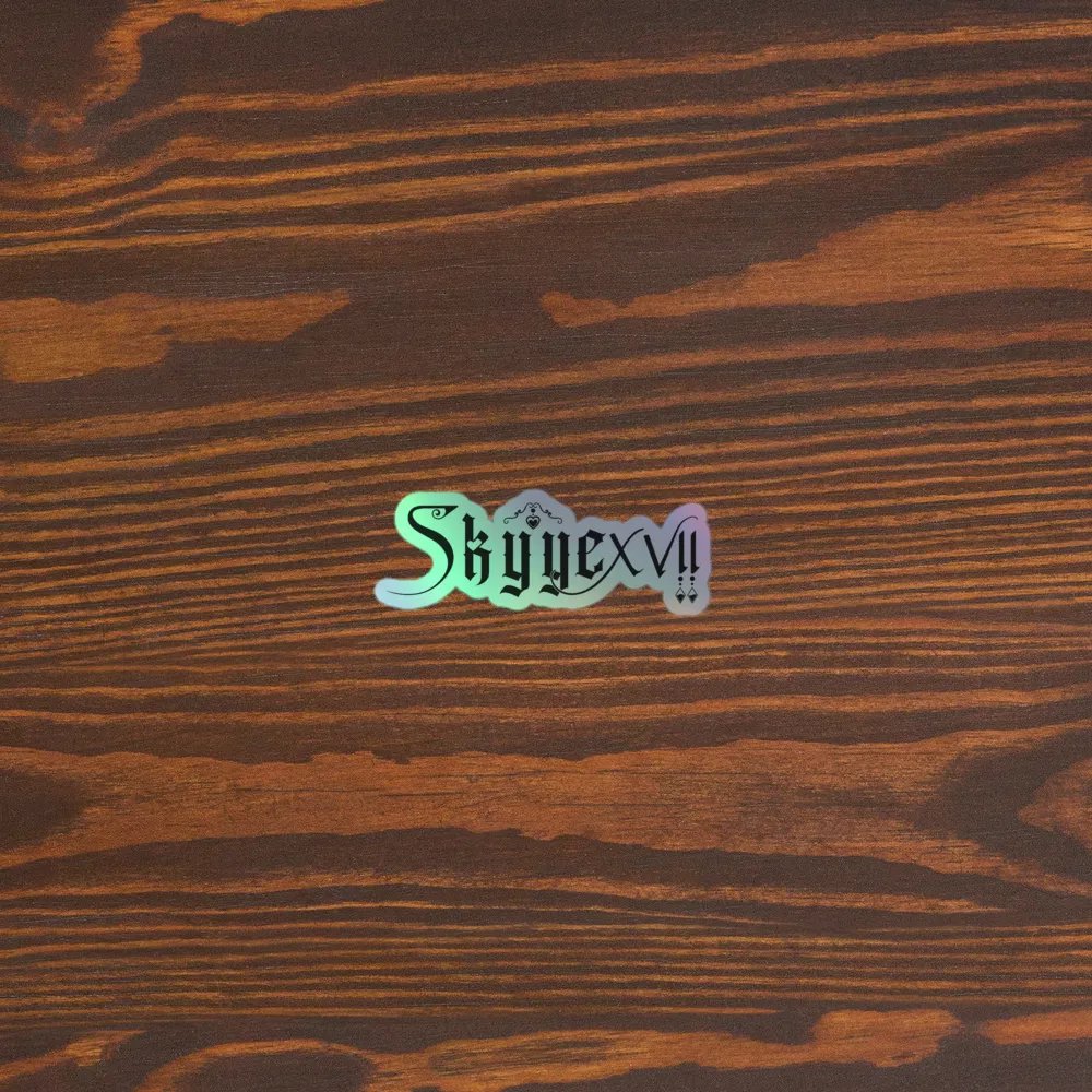 SkyyeXVII Sticker Holographic product image (5)