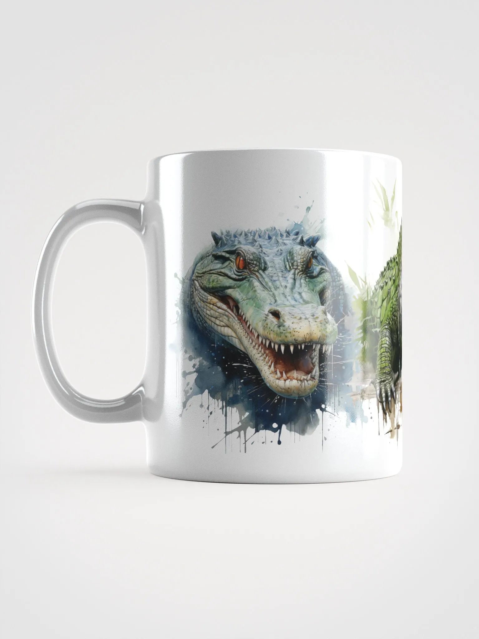 Watercolor Alligator Trio Mug product image (6)