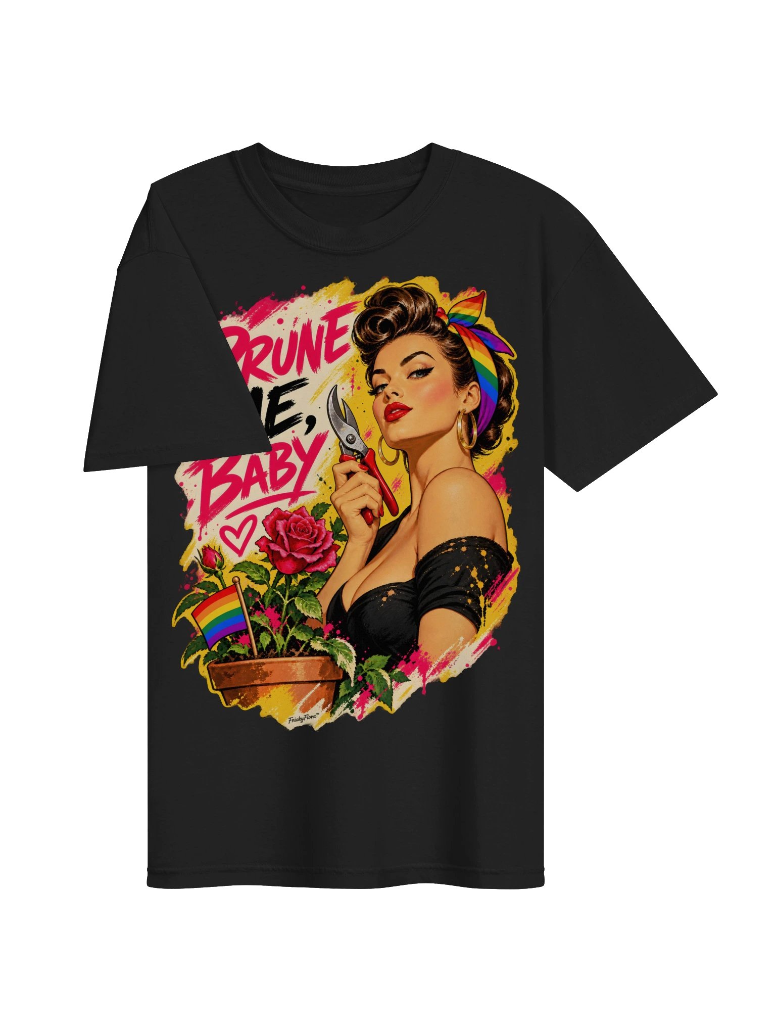 Prune Me, Baby Pin-Up Pride Tee product image (4)