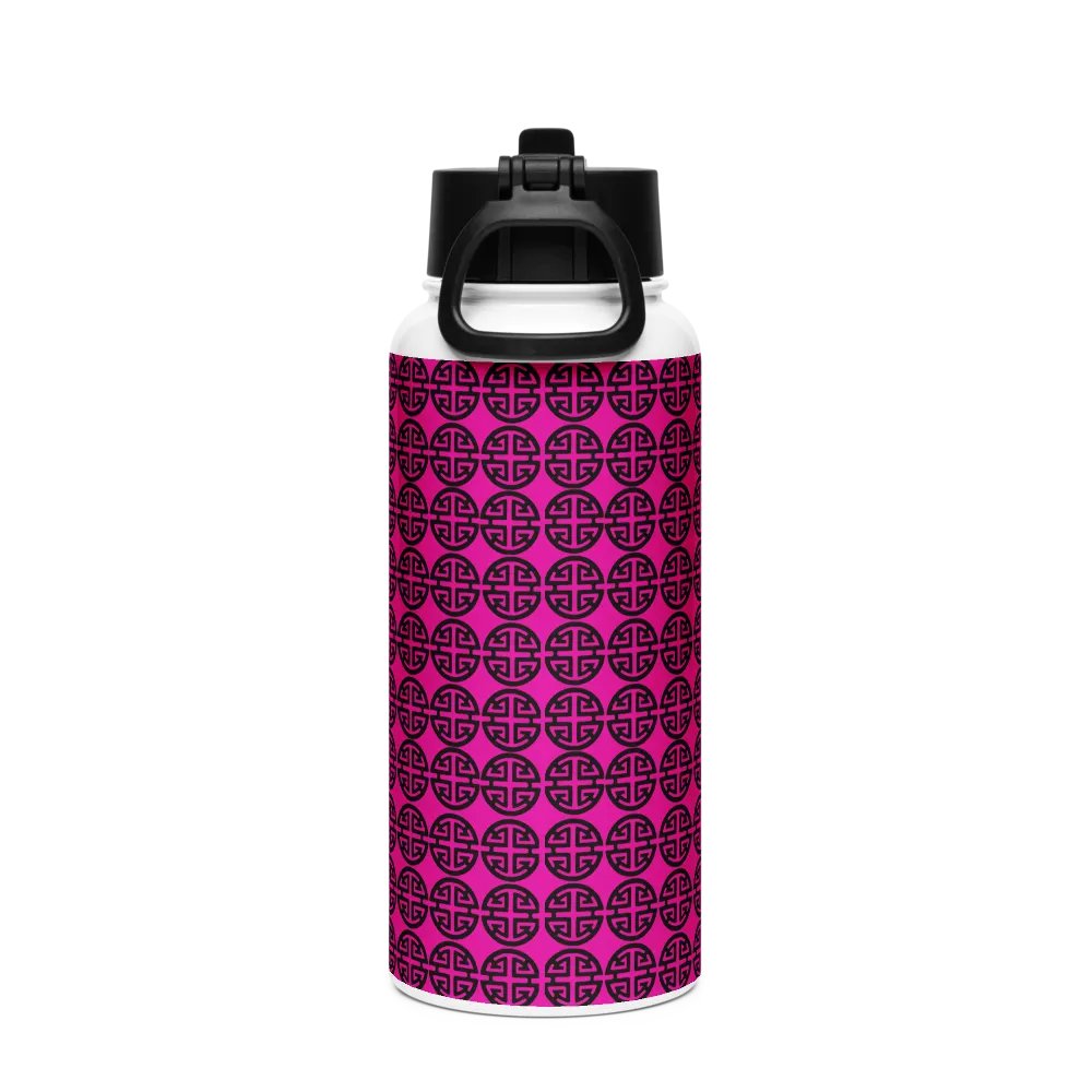 8T Sips Prosperity Stainless Steel Water Bottle product image (2)