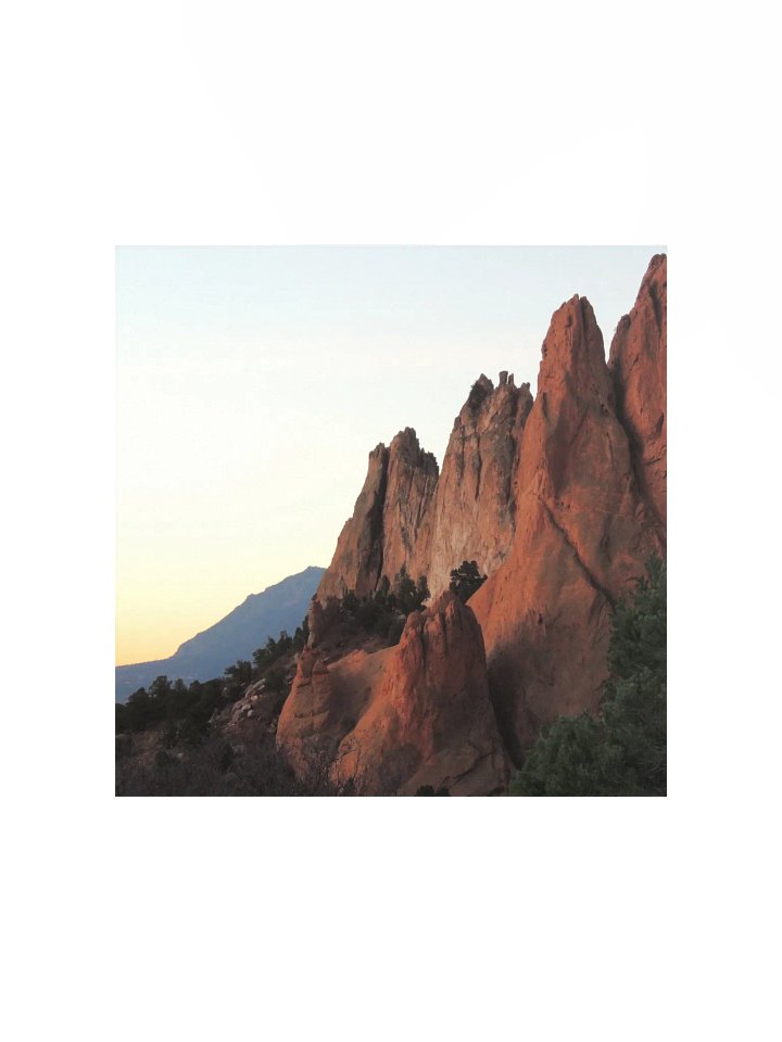 Sunrise in Gods' Garden Print product image (1)