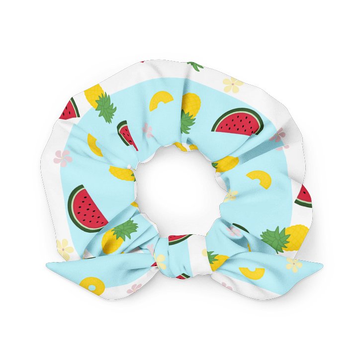 Pineapple Watermelon Pattern Scrunchie product image (2)