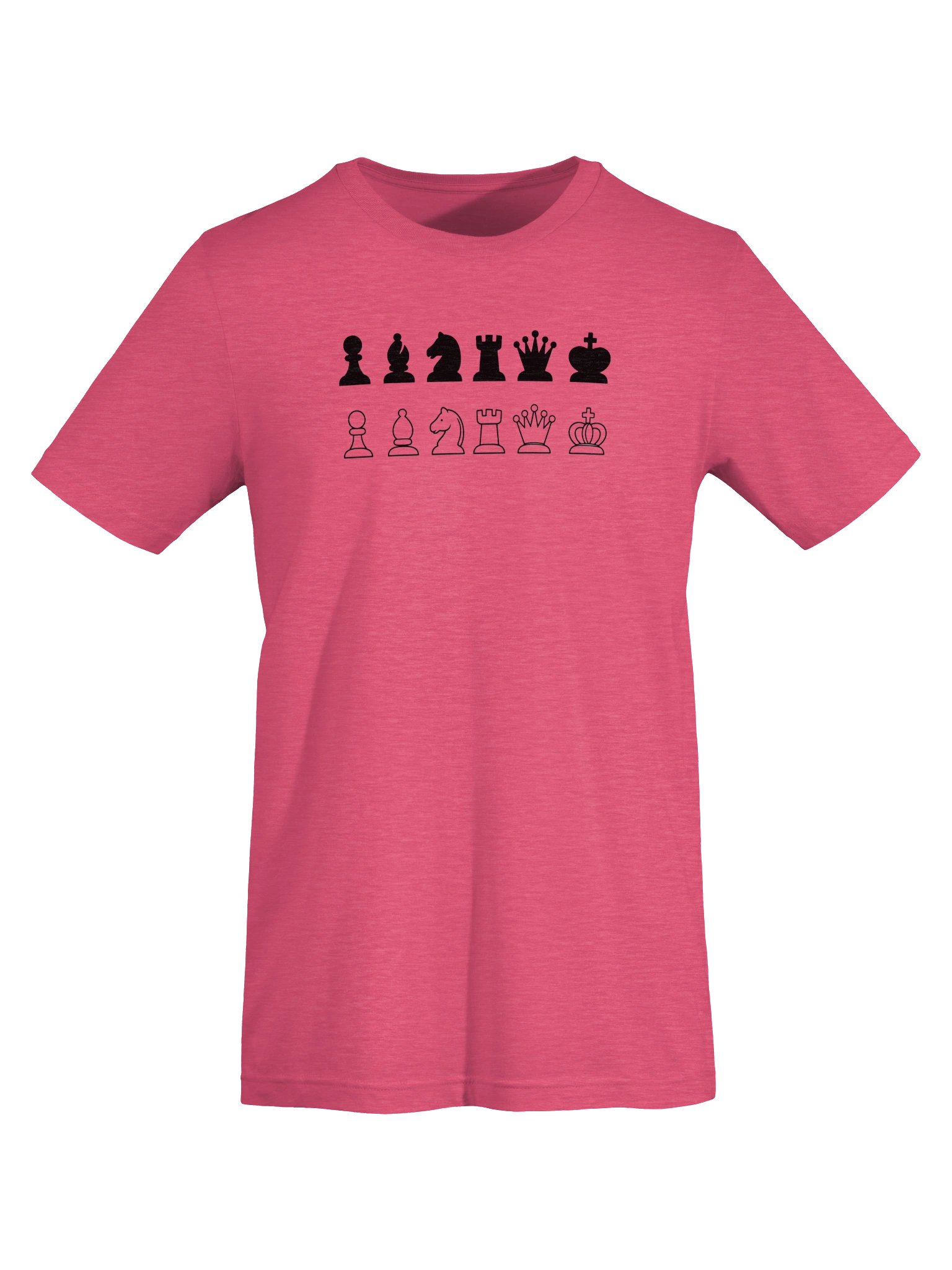 Chess Piece Icons Line Art Tee product image (20)