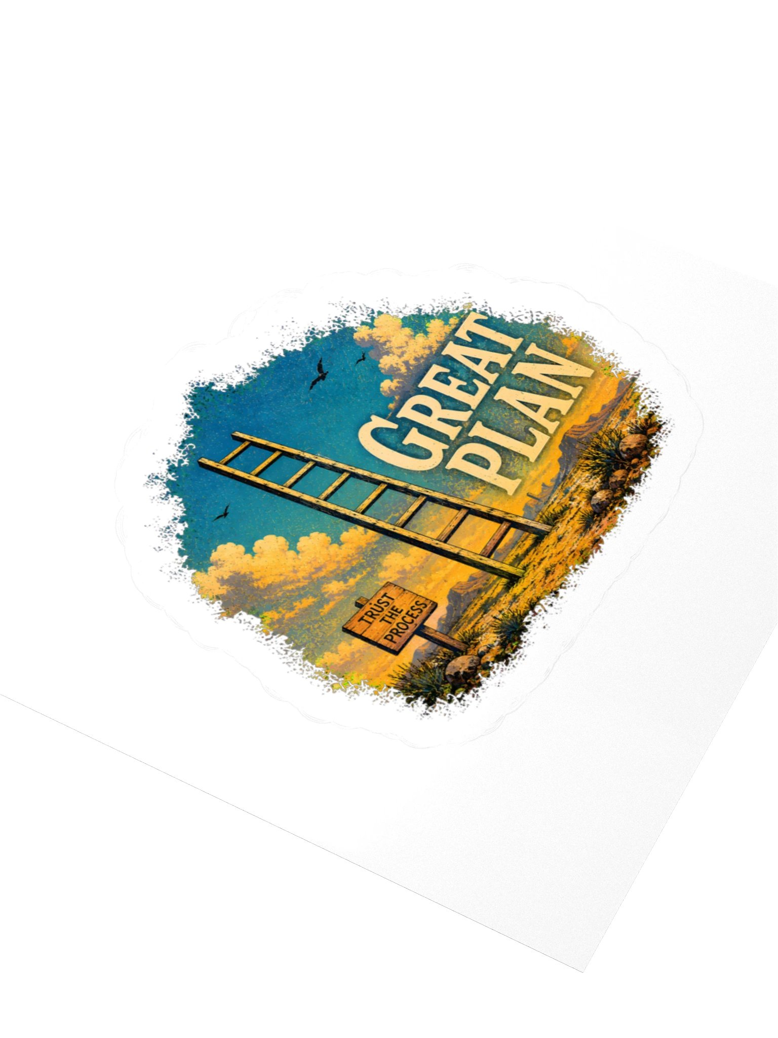 Great Plan Sticker product image (3)